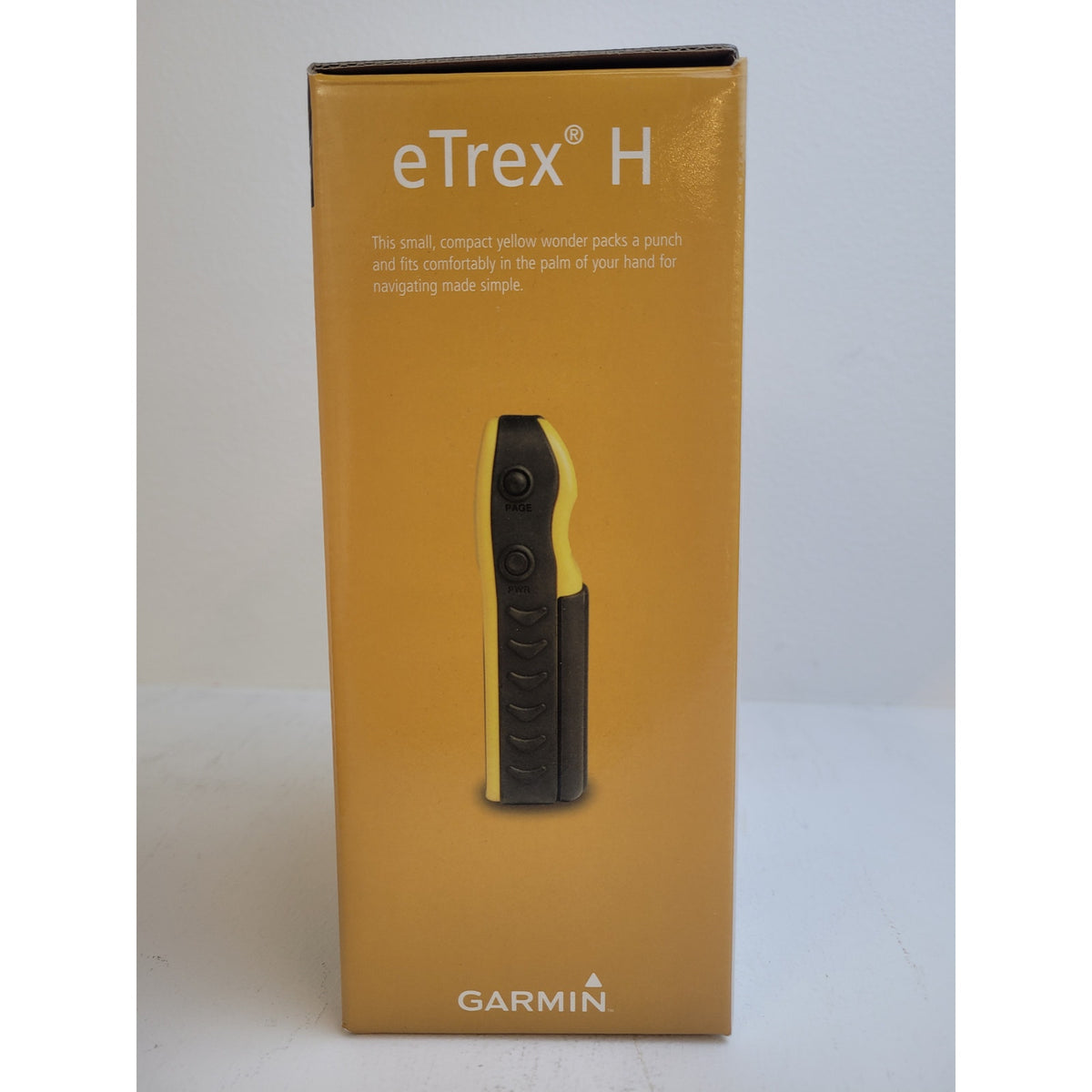 Garmin eTrex H Handheld GPS Receiver Yellow | New in Open Box