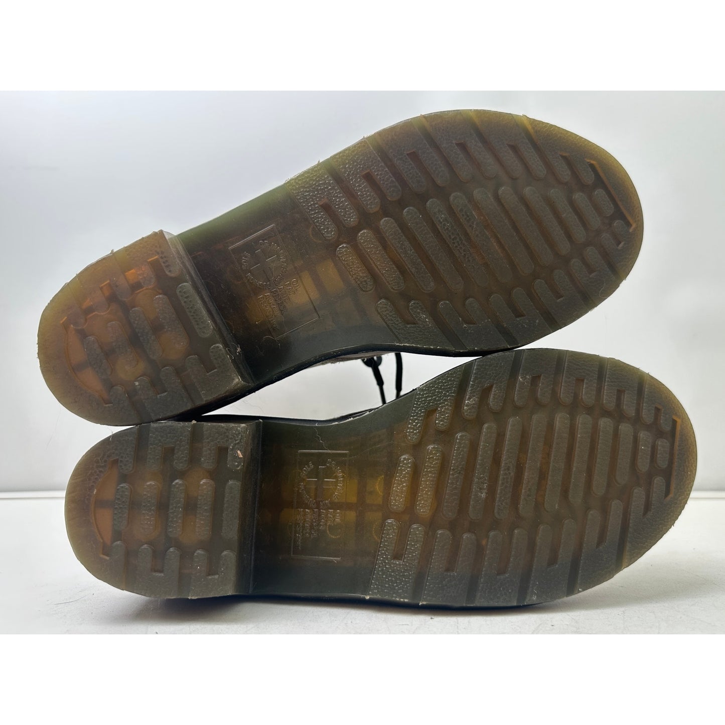 Dr. Martens Clemency Natural Wanama Heeled Lace Up Boots Women's Sz 6