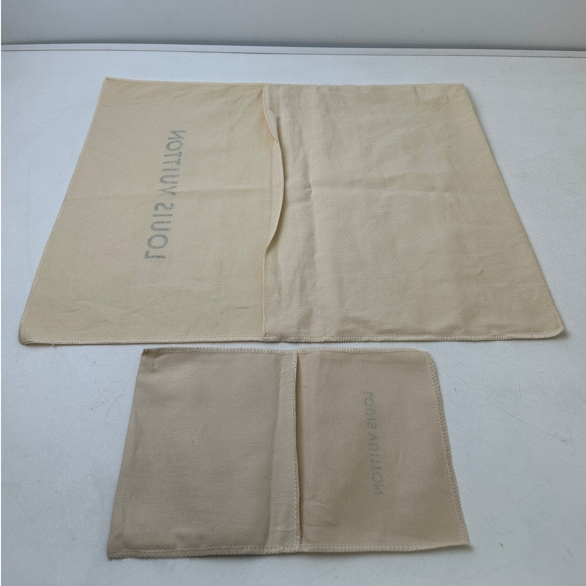 Authentic Louis Vuitton Signature Orange Box & Dust Bag Bundle