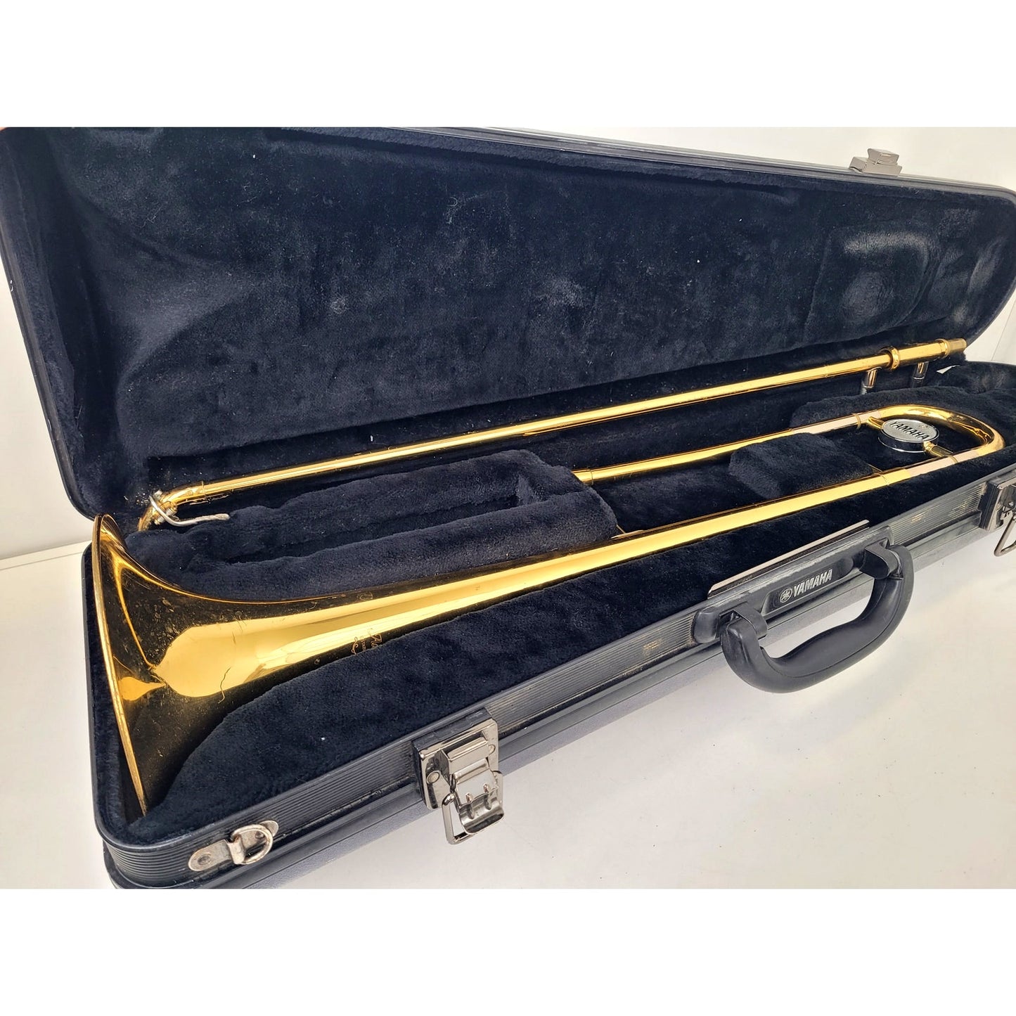 Yamaha YSL 200AD Advantage Gold Tenor Trombone w Mouthpiece & Case