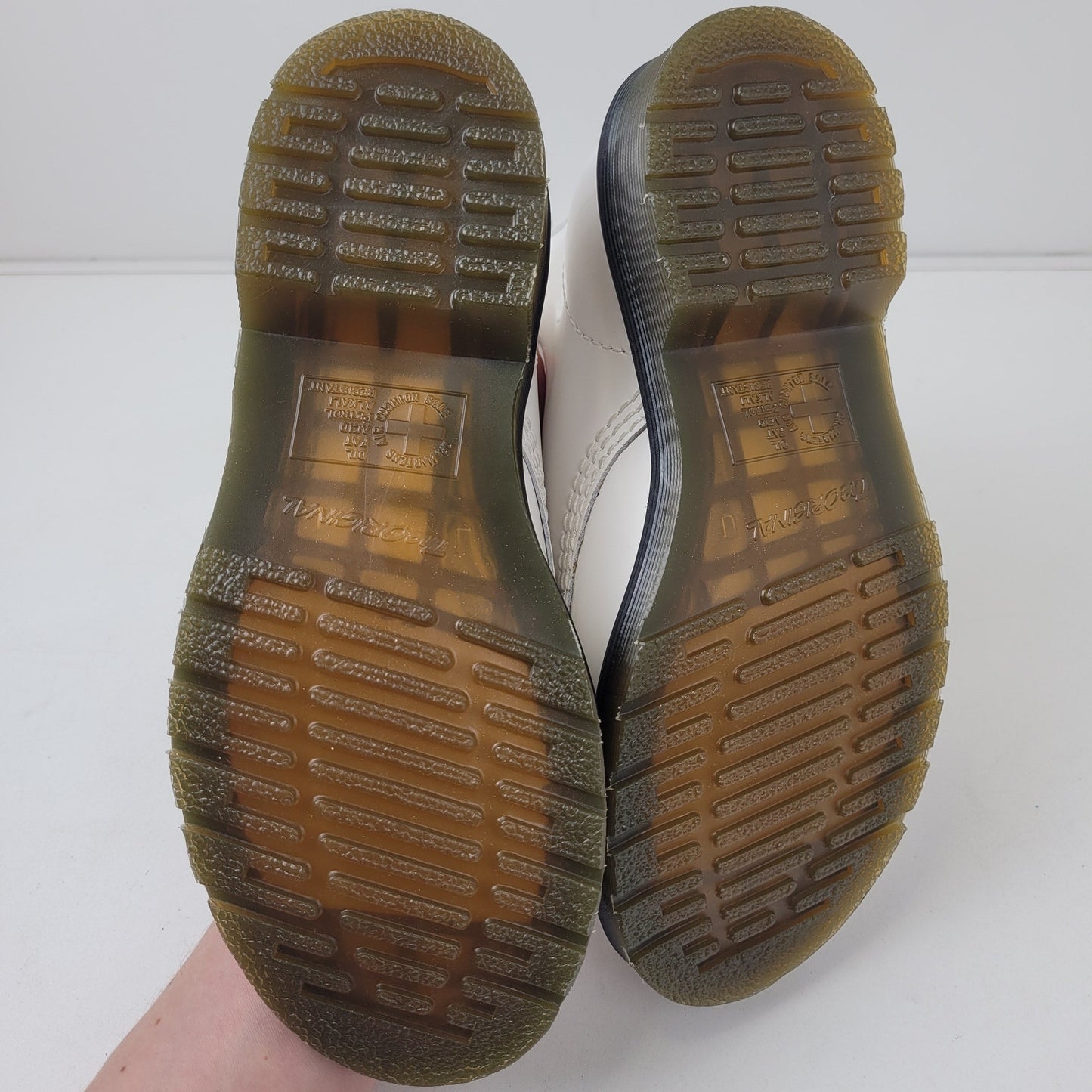 Dr. Martens the Original High-Top Boots with AirWair Bouncing Soles Women's Sz 5 US