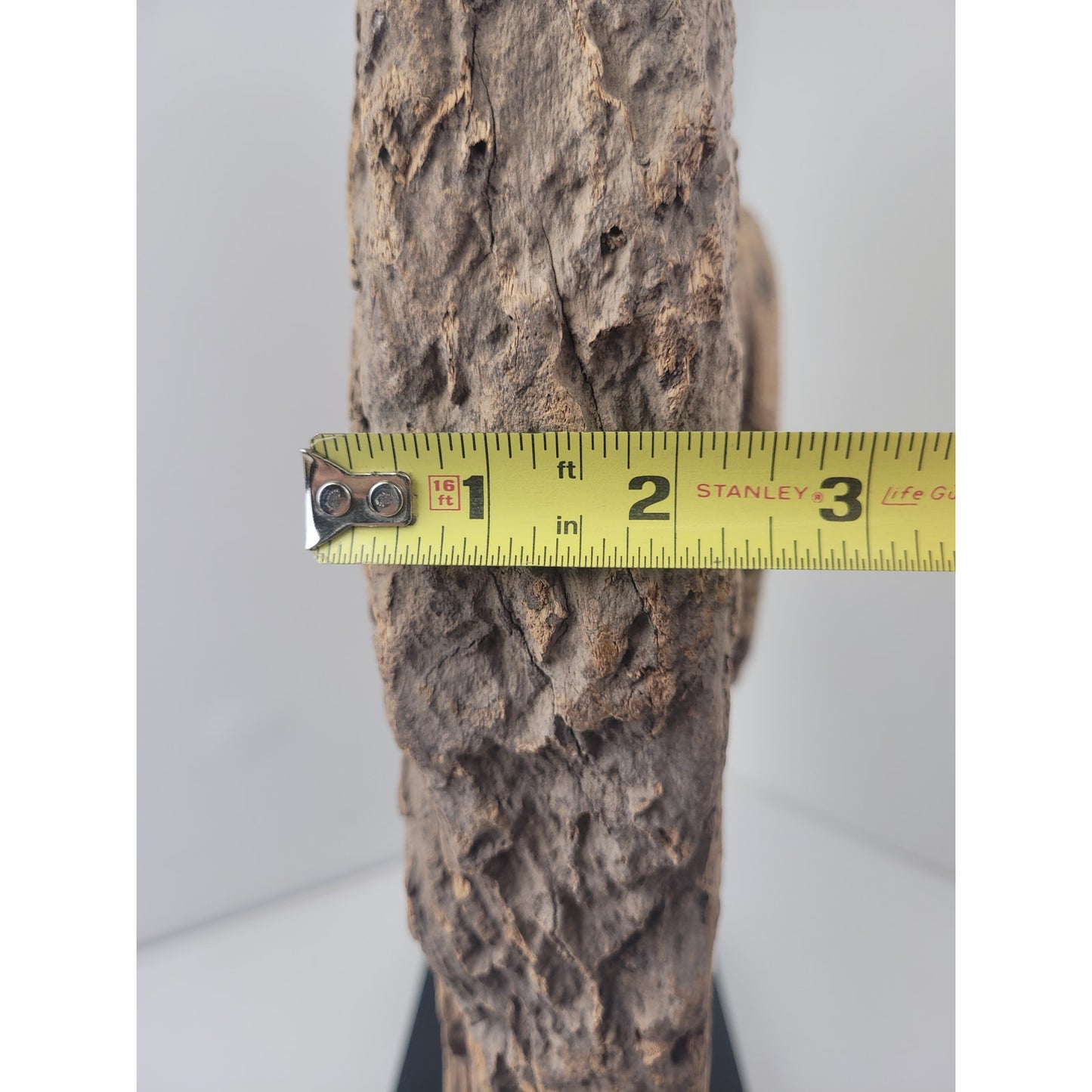 Antique Rustic Large Wooden Oxen Cart Wheel Sculpture on Stand