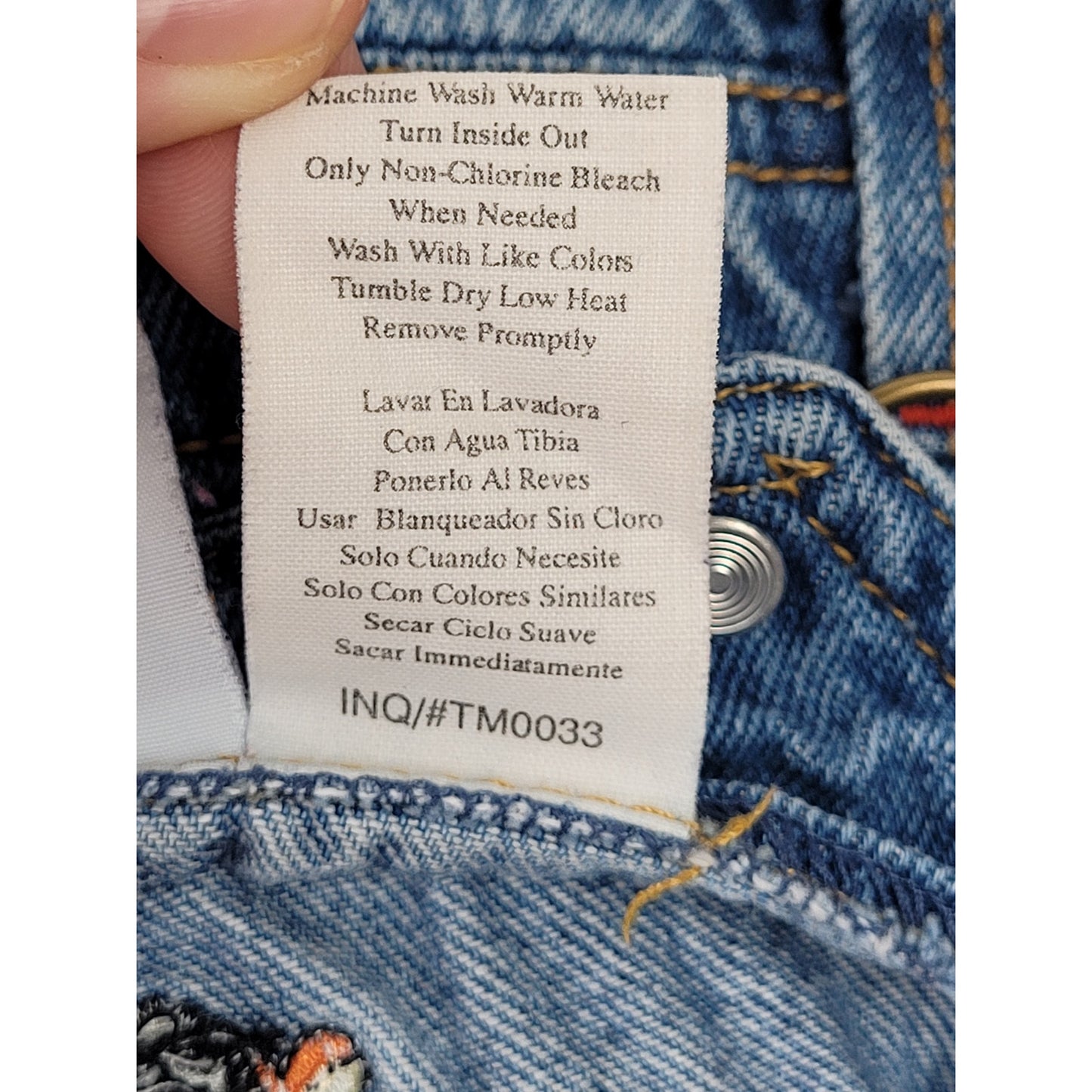 Vintage Winnie the Pooh Denim Overalls "Best Buddies" Embroidery Sz 24 Months