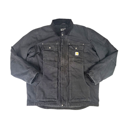 Carhartt Full Swing Relaxed Fit Washed Duck Insulated Coat Sz 2XL Tall