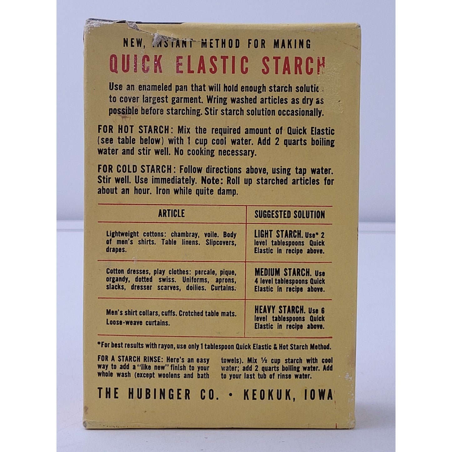 Vintage 1950s-60s Laundry Household Cleaning Supplies - Full Containers