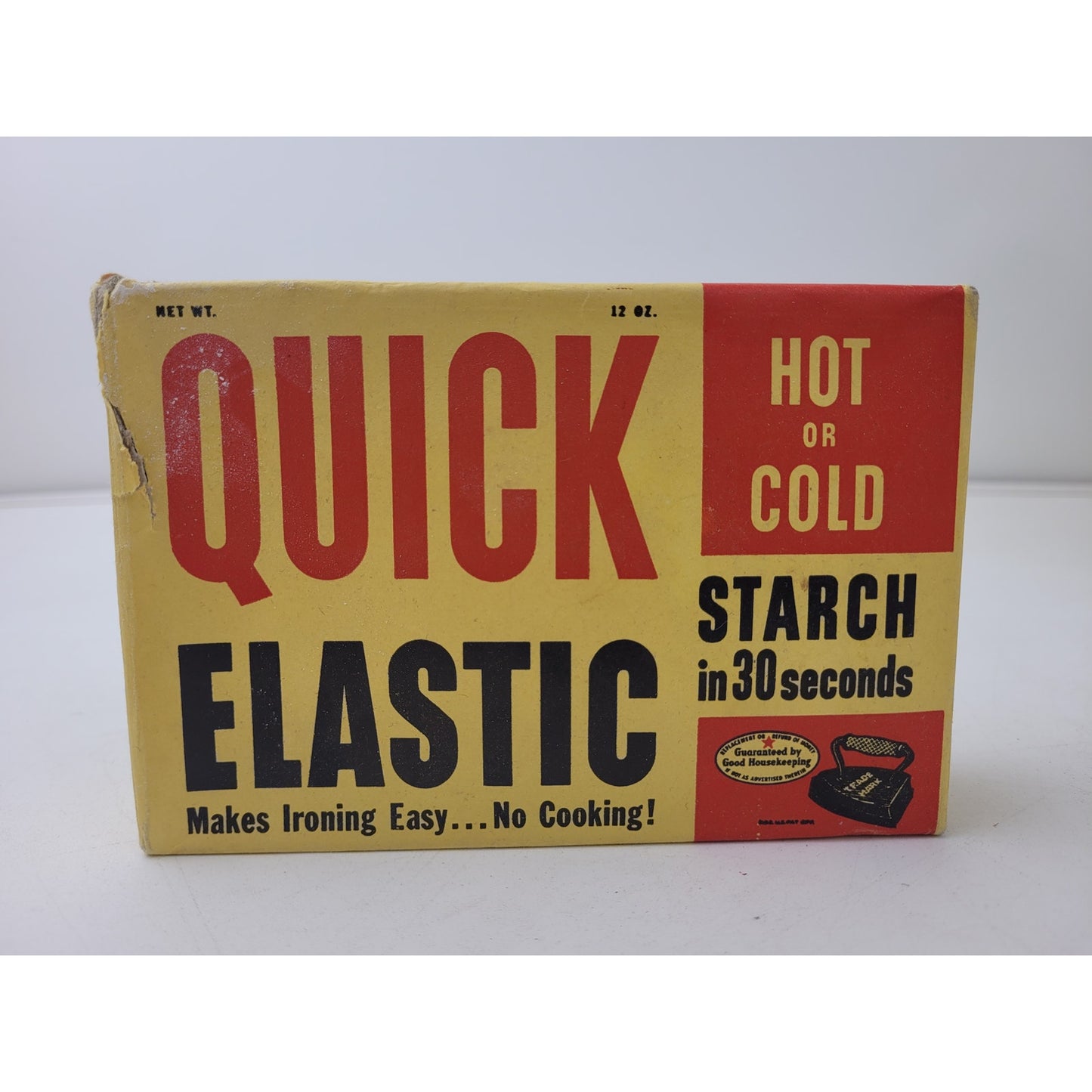 Vintage 1950s-60s Laundry Household Cleaning Supplies - Full Containers