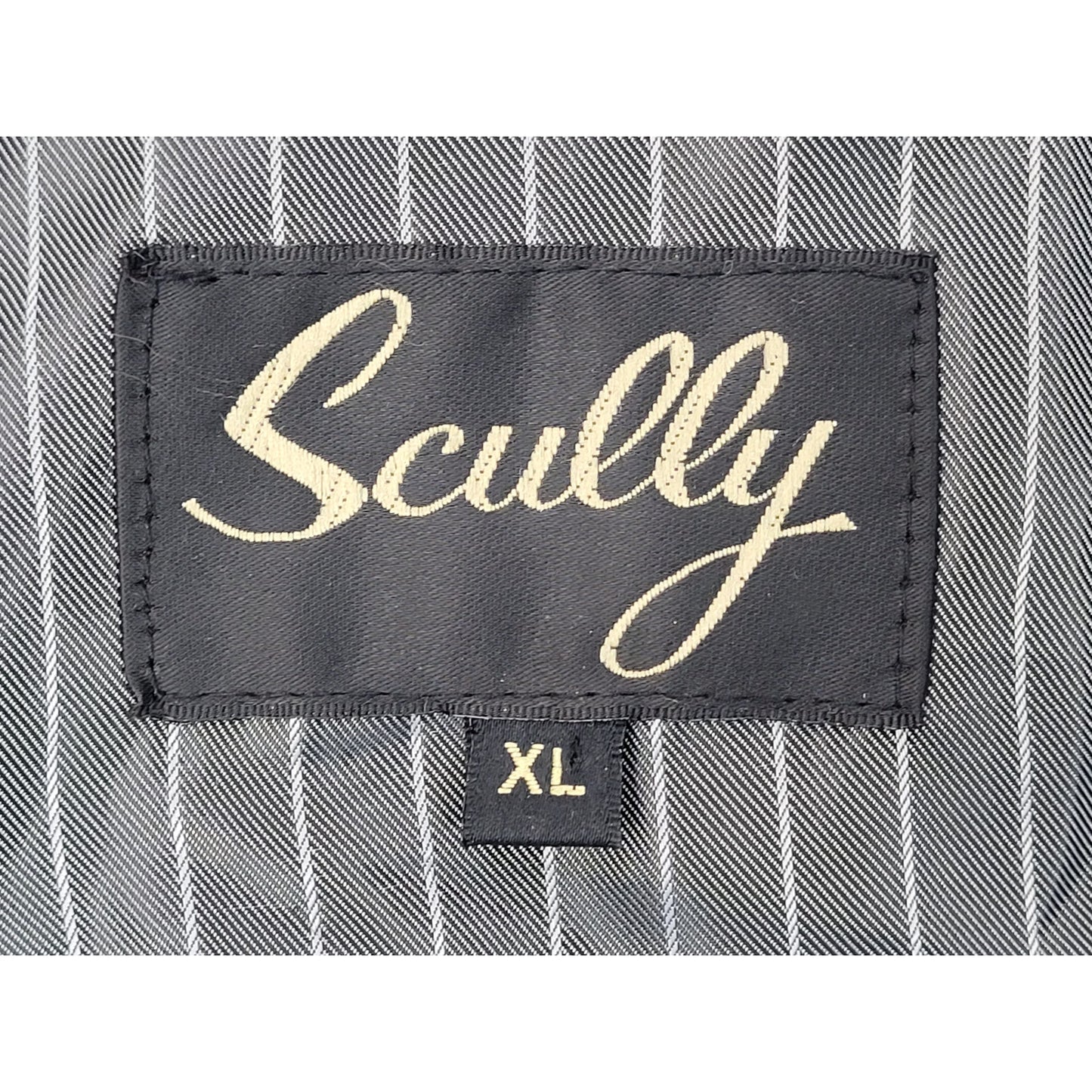 Vintage 80s Scully Leather Bomber Jacket Men's Sz XL