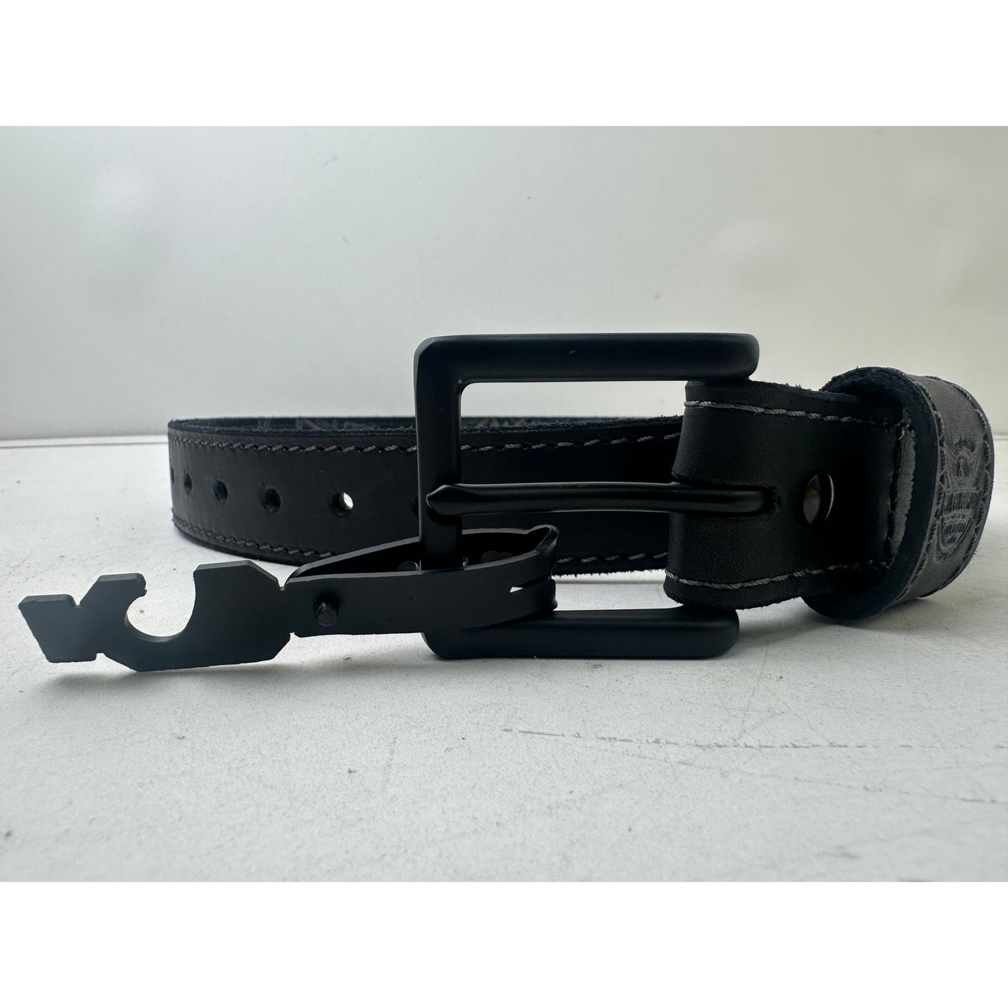 We The People Holsters Independence Black Leather Gun Belt Men's Sz 34 | New