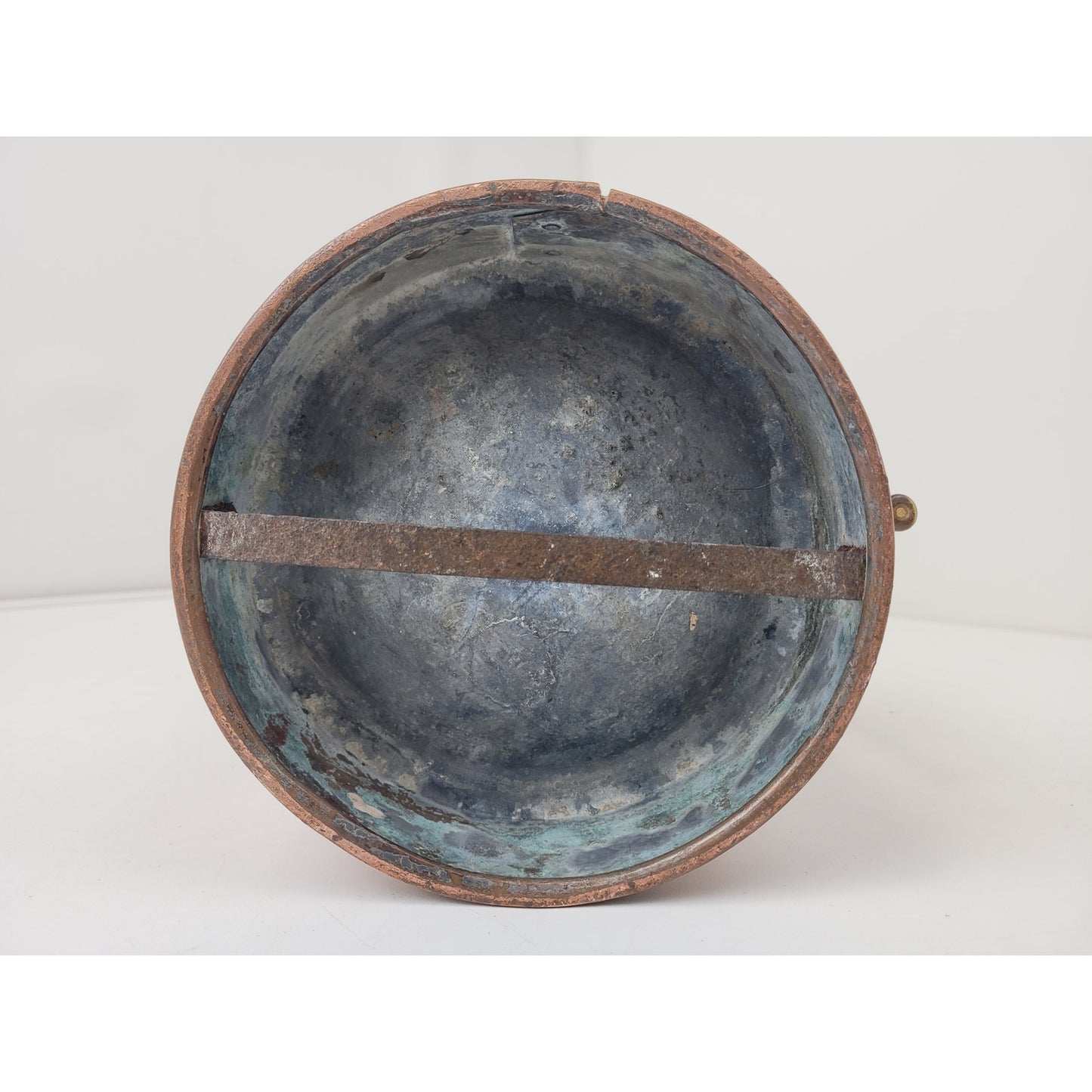 Antique Empire Copper Brass Fire Extinguisher