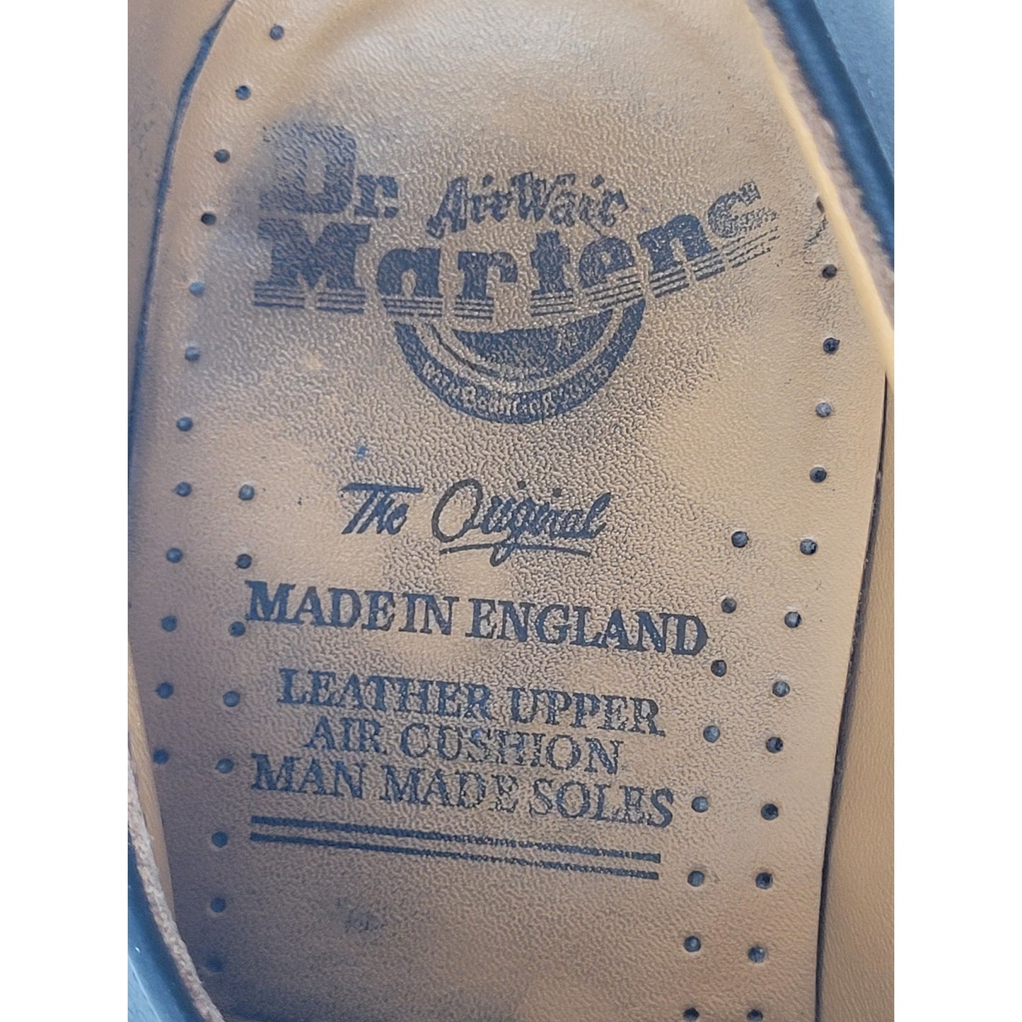 Dr. Martens The Original Black Leather Oxford Shoes Women's Sz 8.5/9