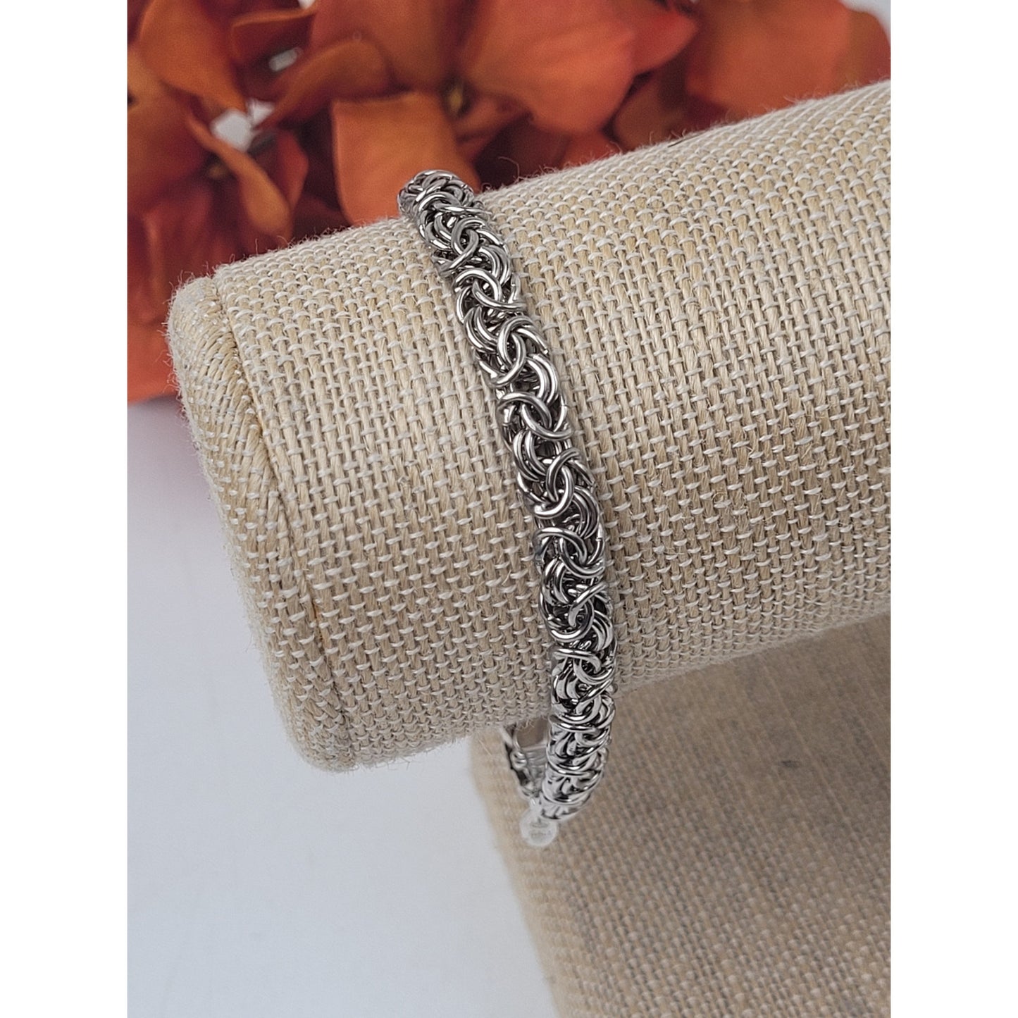 Vintage Ross Simons Sterling Silver Chain Necklace Bracelet Set 31.68 g