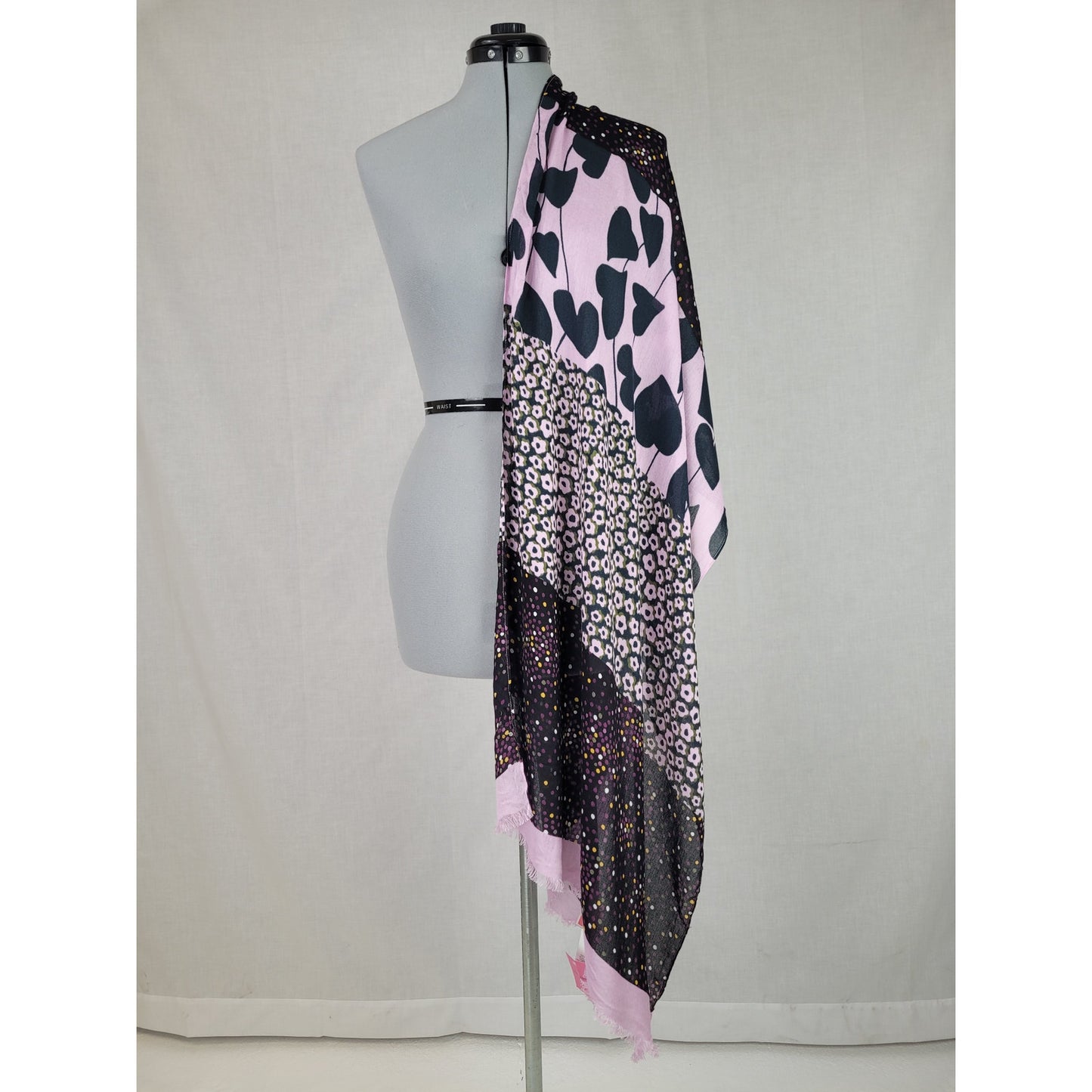 Kate Spade New York Print Mix Oblong Scarf Retail $88 NWT