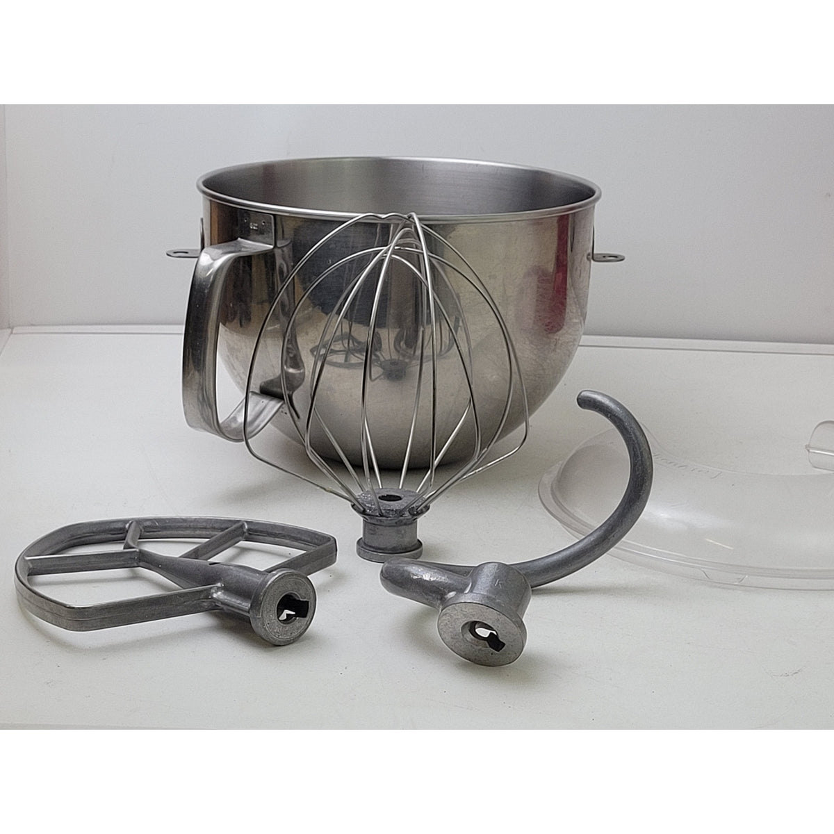 KitchenAid Red Professional Series Stand Mixer, Pouring Shield, & Attachments