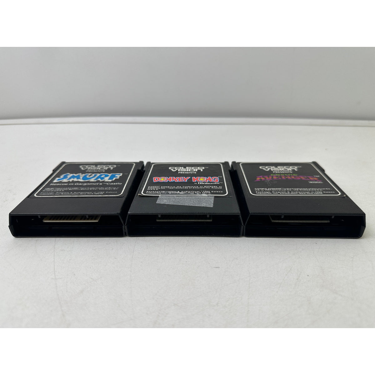 Vintage Atari 2600 & ColecoVision Retro Video Game Cartridge Lot | Untested