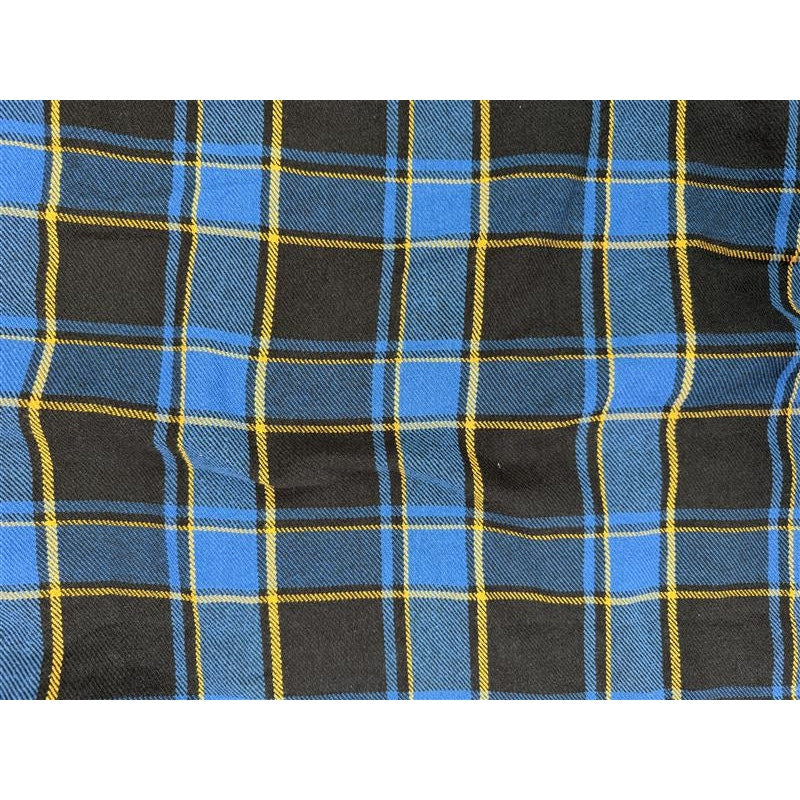 Filson Vintage Style Flannel Blue and Black Work Shirt Men's Sz L