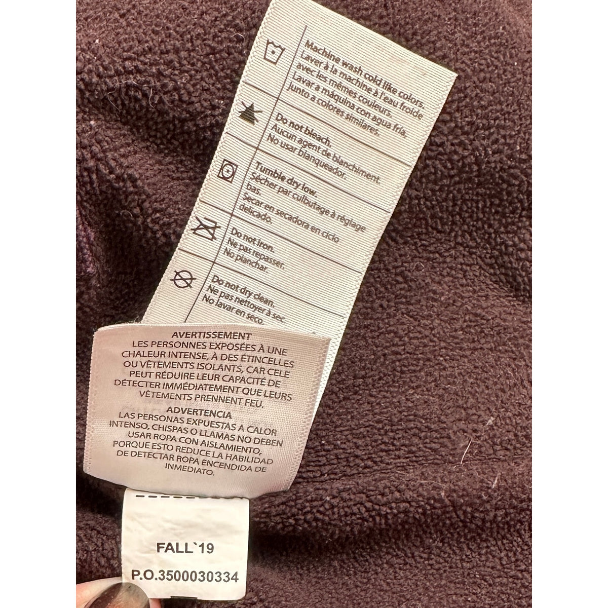 Carhartt Deep Wine/Plum Full Swing Caldwell Jacket Women's Sz Medium (8/10)