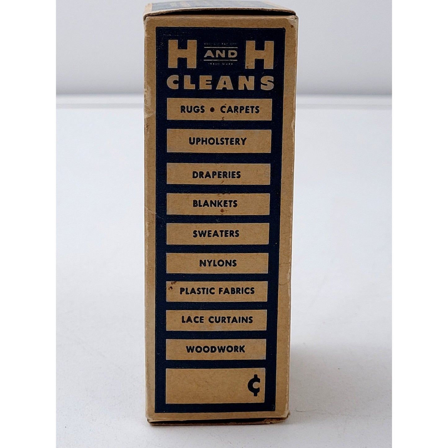 Vintage 1950s-60s Laundry Household Cleaning Supplies - Full Containers