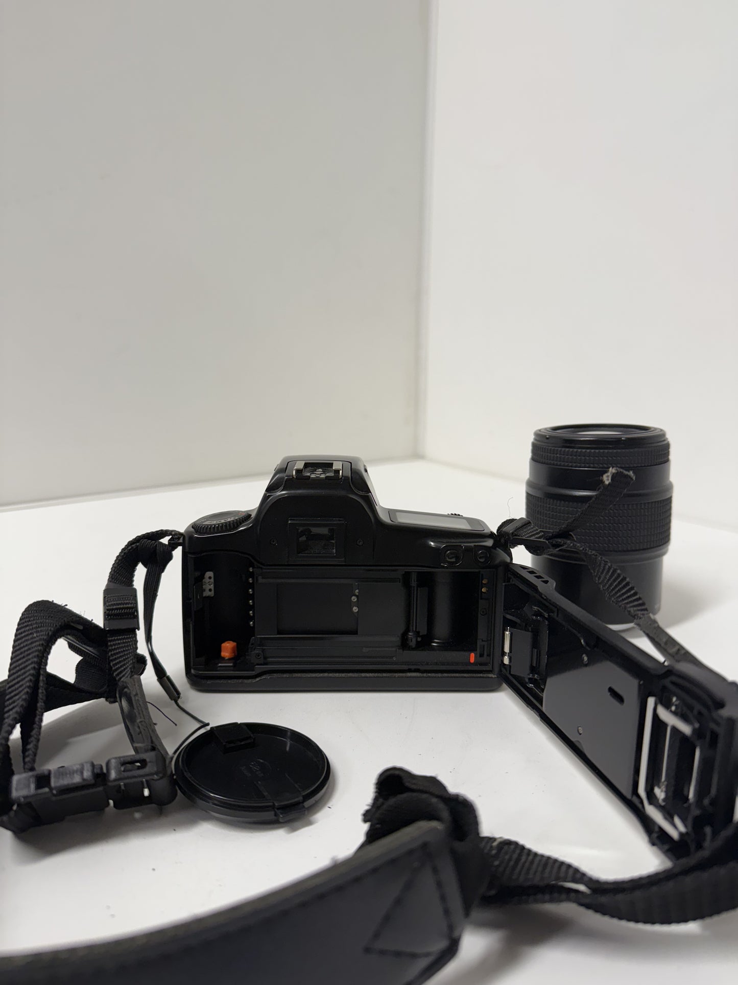 Canon EOS Rebel S SLR Film Camera, Two lenses, 35-80mm, 70-210 mm  Lens, Strap, Bag,