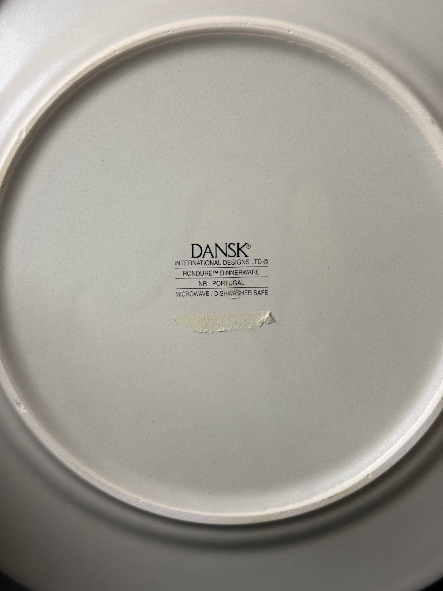 Rondure Rye Dinner Plates By Dansk Portugal  (SELLING INDIVIDUALLY)