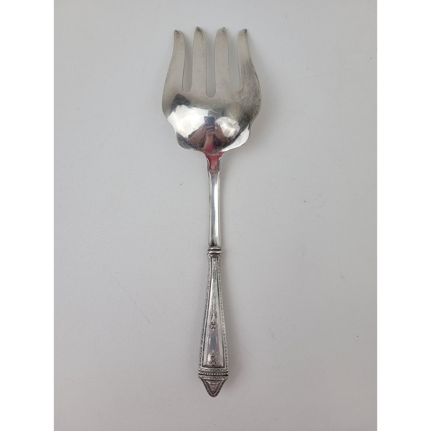 Antique Sterling Silver Fish Serving Fork