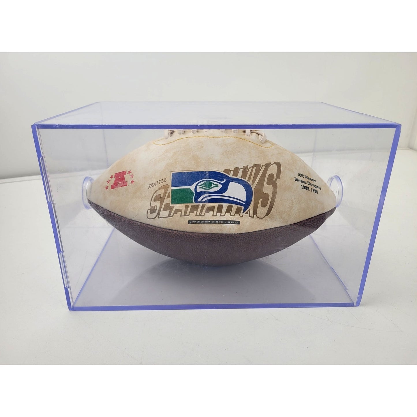 Seattle Seahawks AFC Western Division Champs Vintage Football | 1 of 25,000