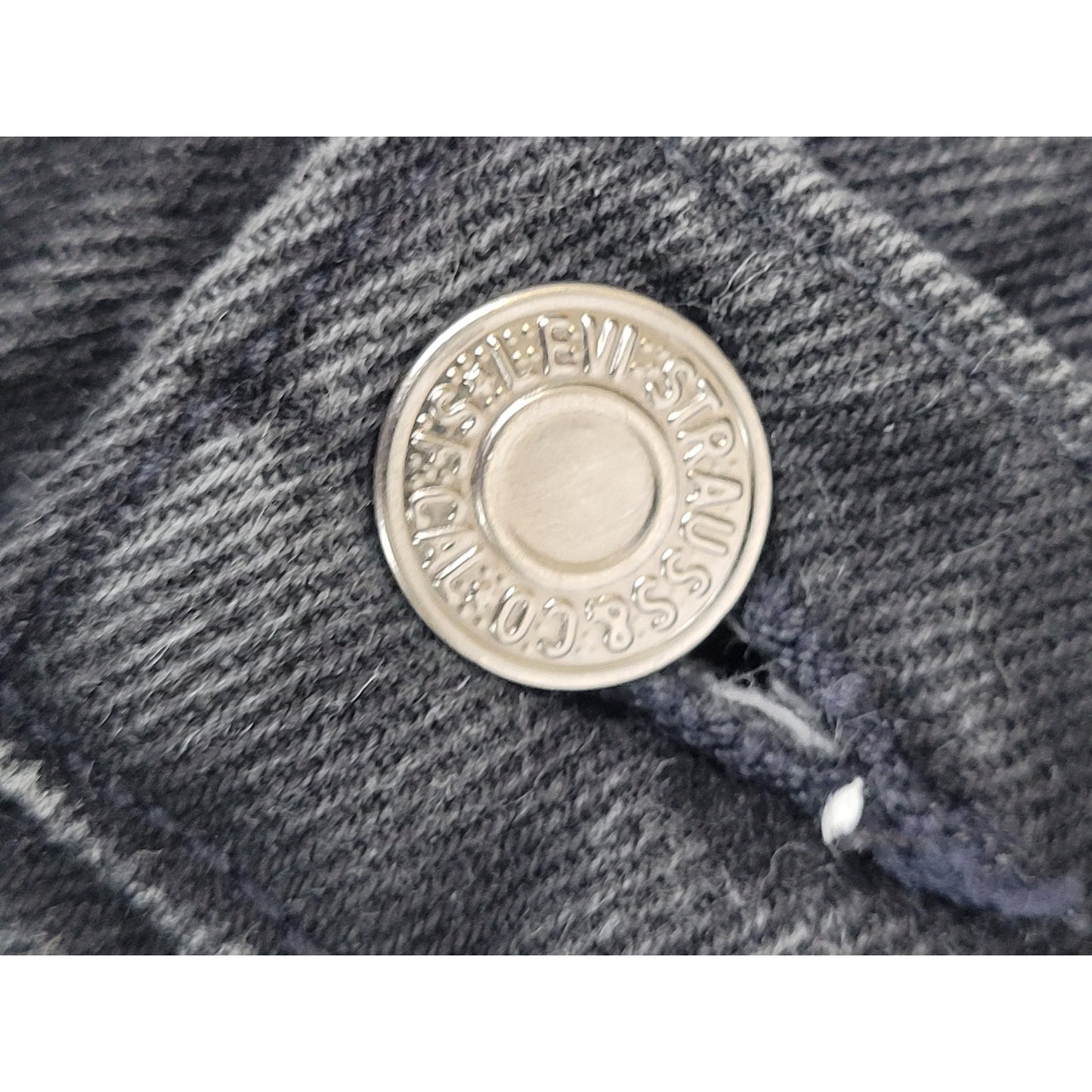 Vintage 90s Levi's 550 Orange Tab Black Relaxed Fit Jeans Men's Sz 36 X 34