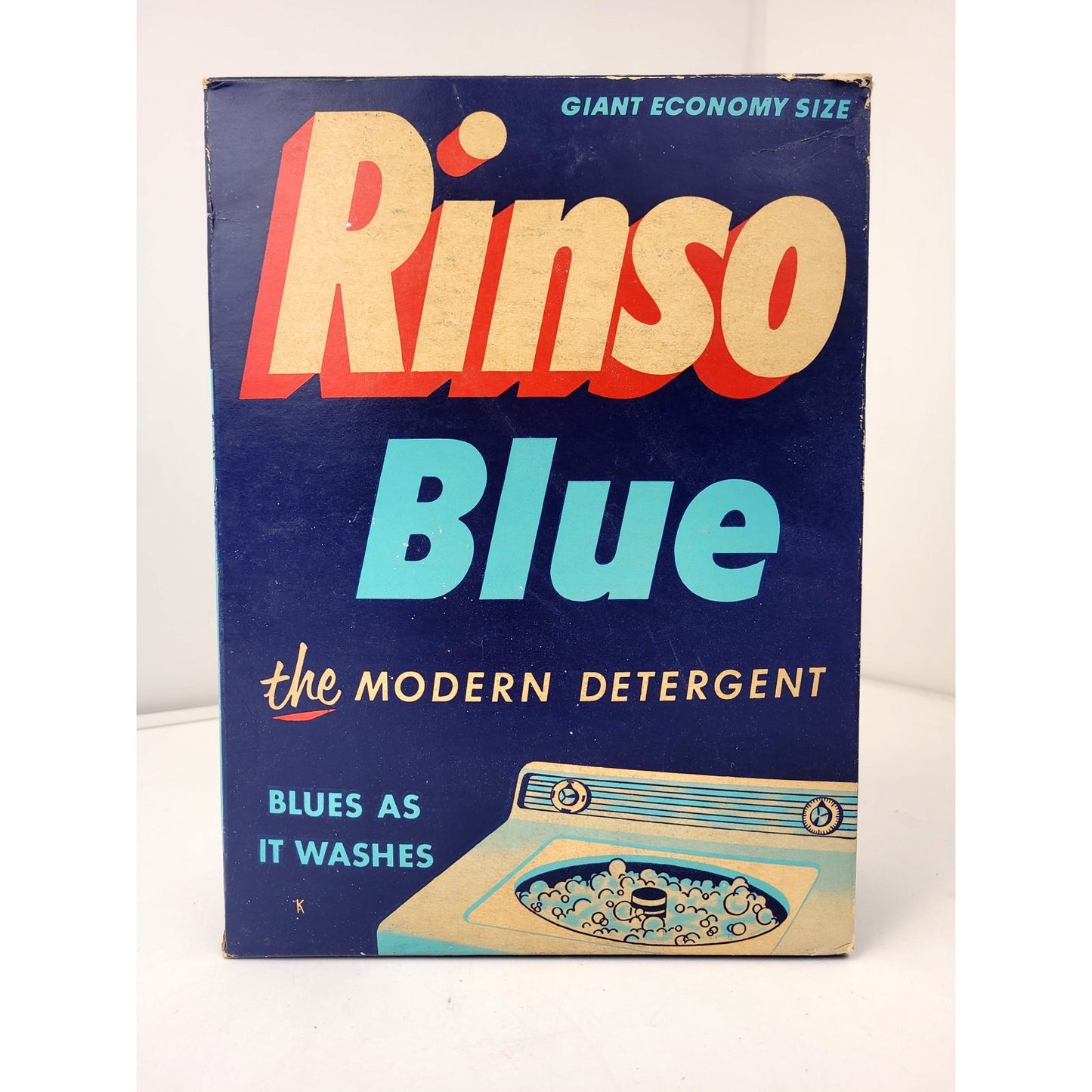 Vintage 1950s-60s Laundry Household Cleaning Supplies - Full Containers