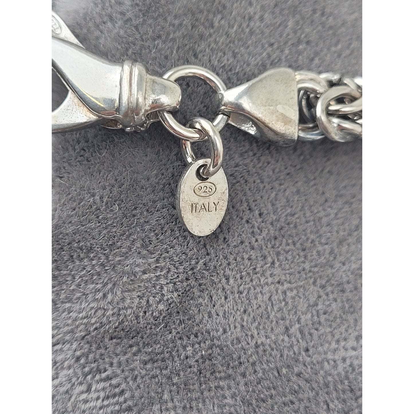 Vintage Ross Simons Sterling Silver Chain Necklace Bracelet Set 31.68 g