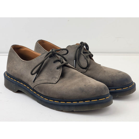 Dr. Martens The Original Brown Leather Oxford Shoes Men's US Sz 12