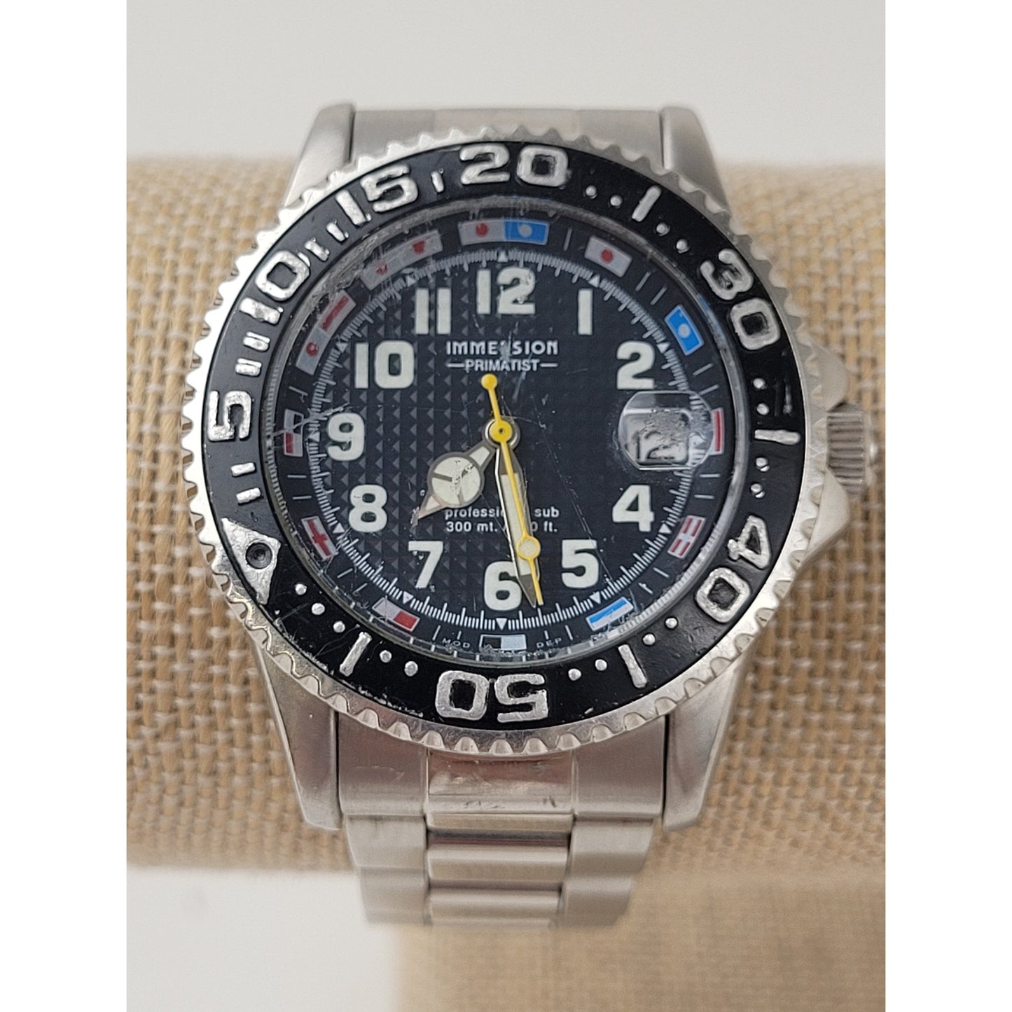 Stendardo Immersion Primatist Watch Standard Quartz 300m Made in Italy