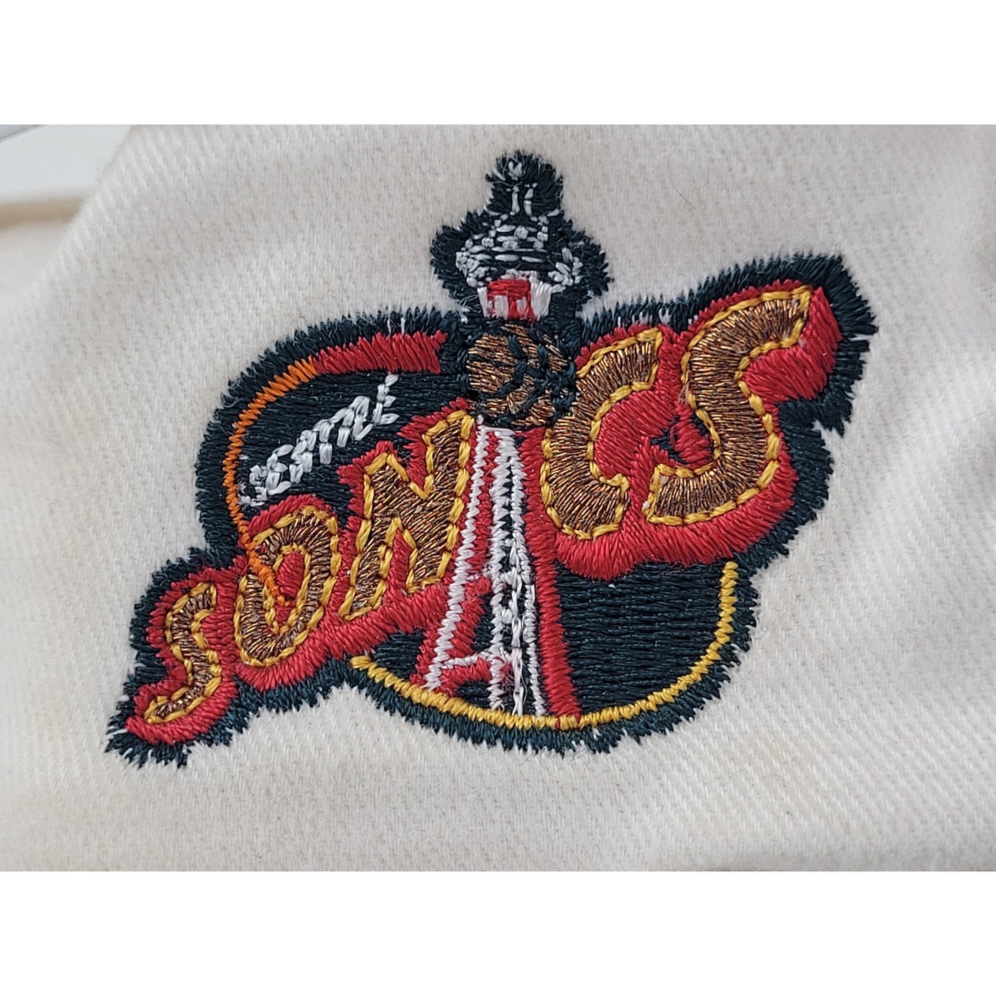 Vintage 1990s Seattle Sonics Snapback Hat Signed by Gary Payton NWT