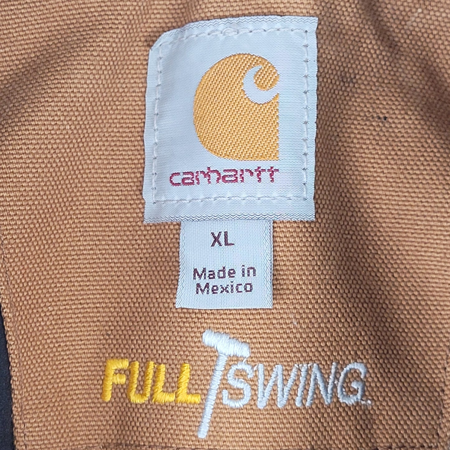 Carhartt Full Swing High Quality Cotton Jacket Men's Sz XL