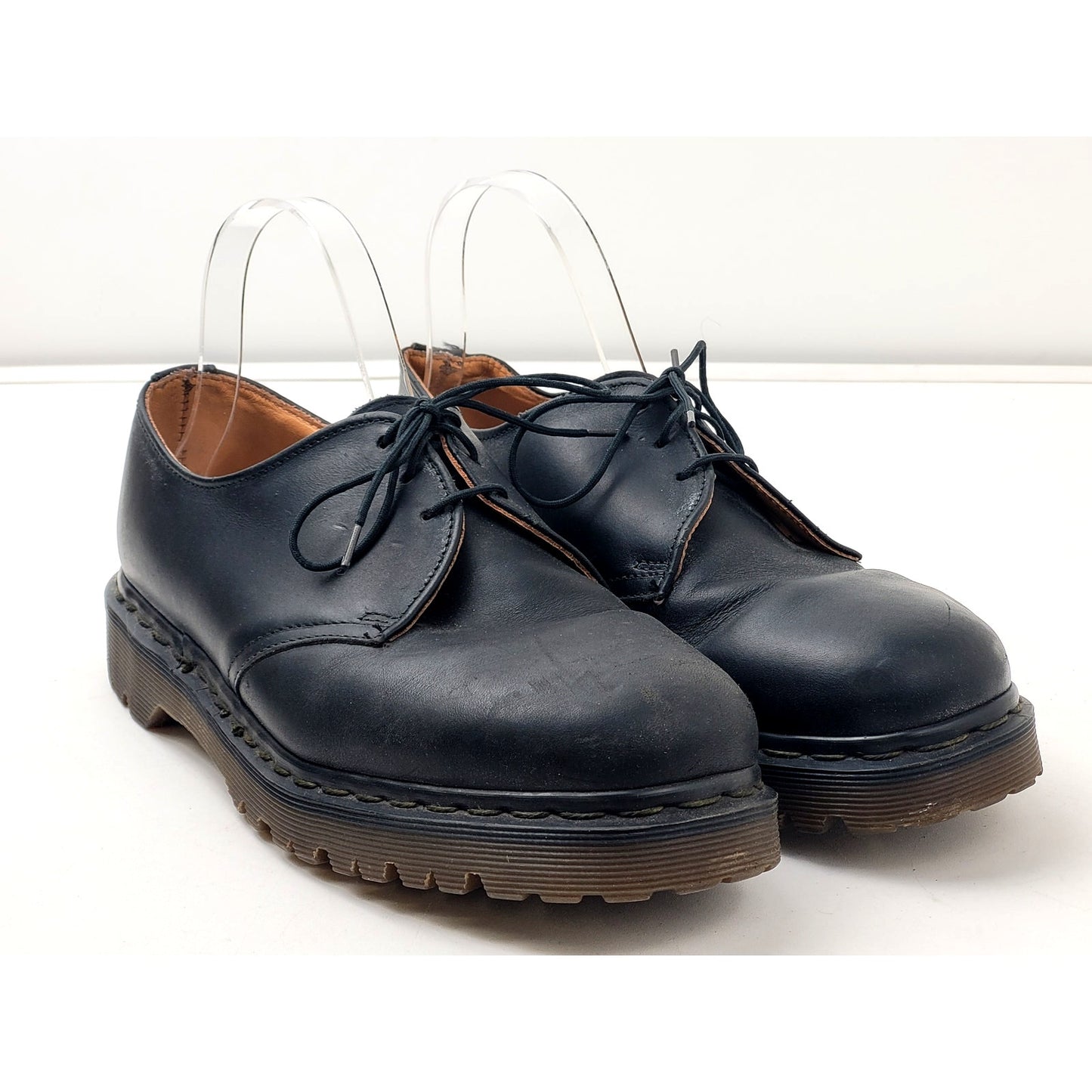 Dr. Martens The Original Black Leather Oxford Shoes Women's Sz 8.5/9