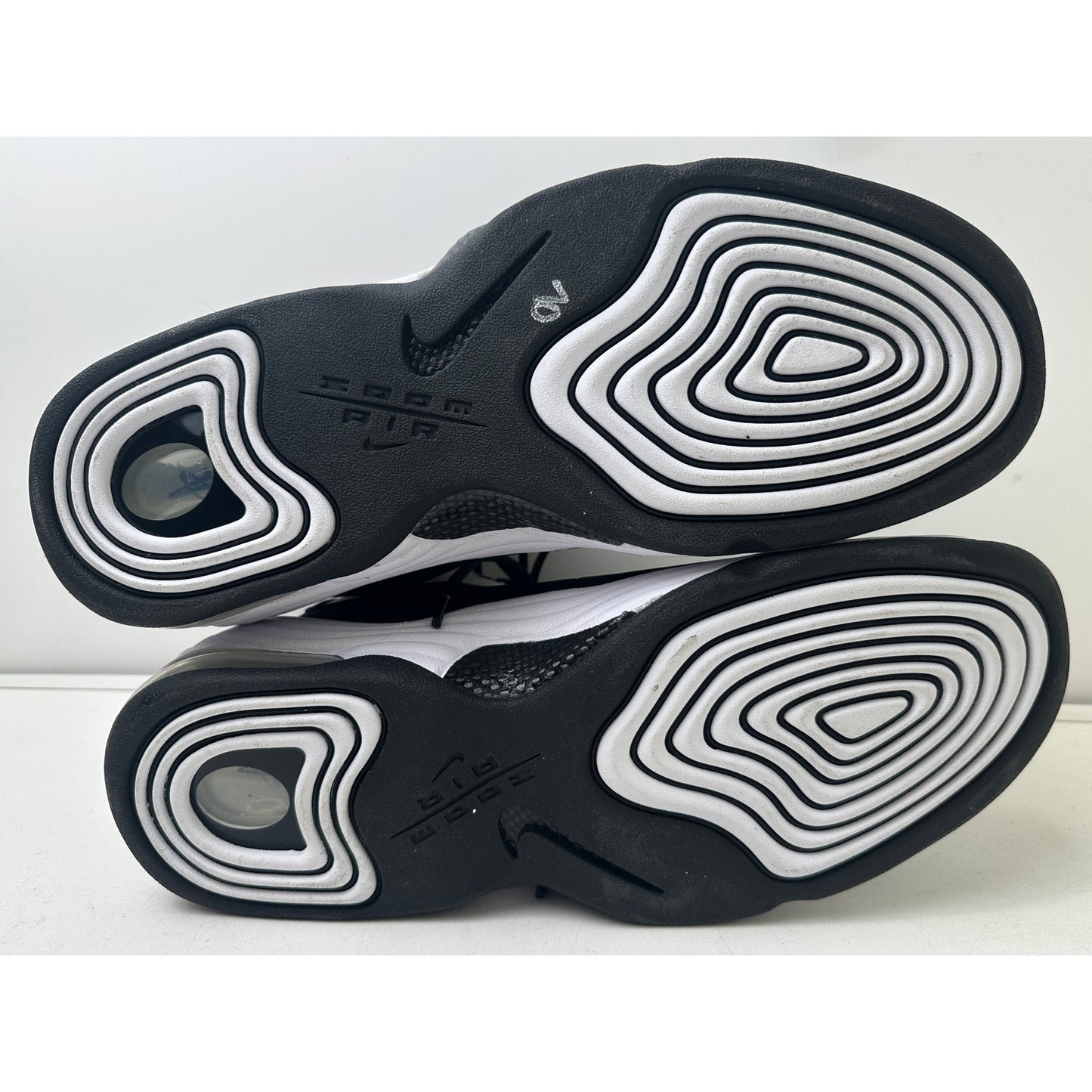 Nike Air Penny 2 "Panda" Black/White Sneakers Men's Sz 11