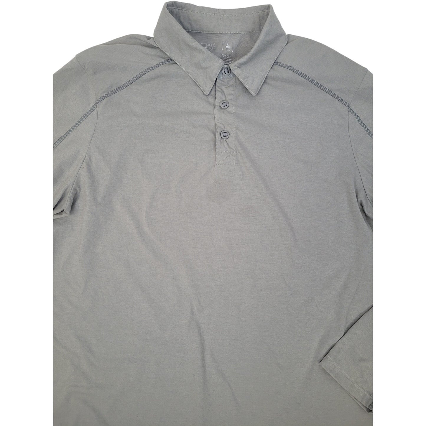 Triple Aught Design TAD Jersey Knit Collared Shirt Men's Sz L