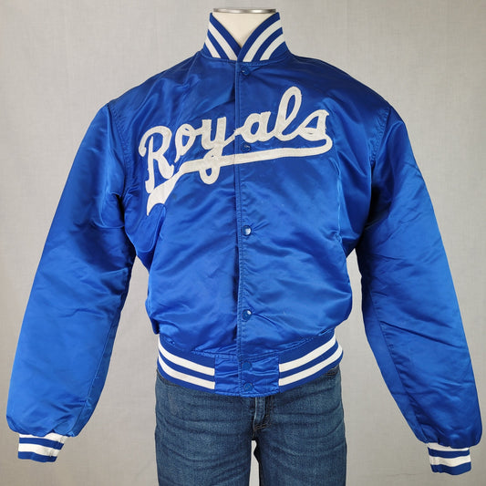 Vintage 80s/90s Starter Kansas City Royals Satin Jacket Sz XL