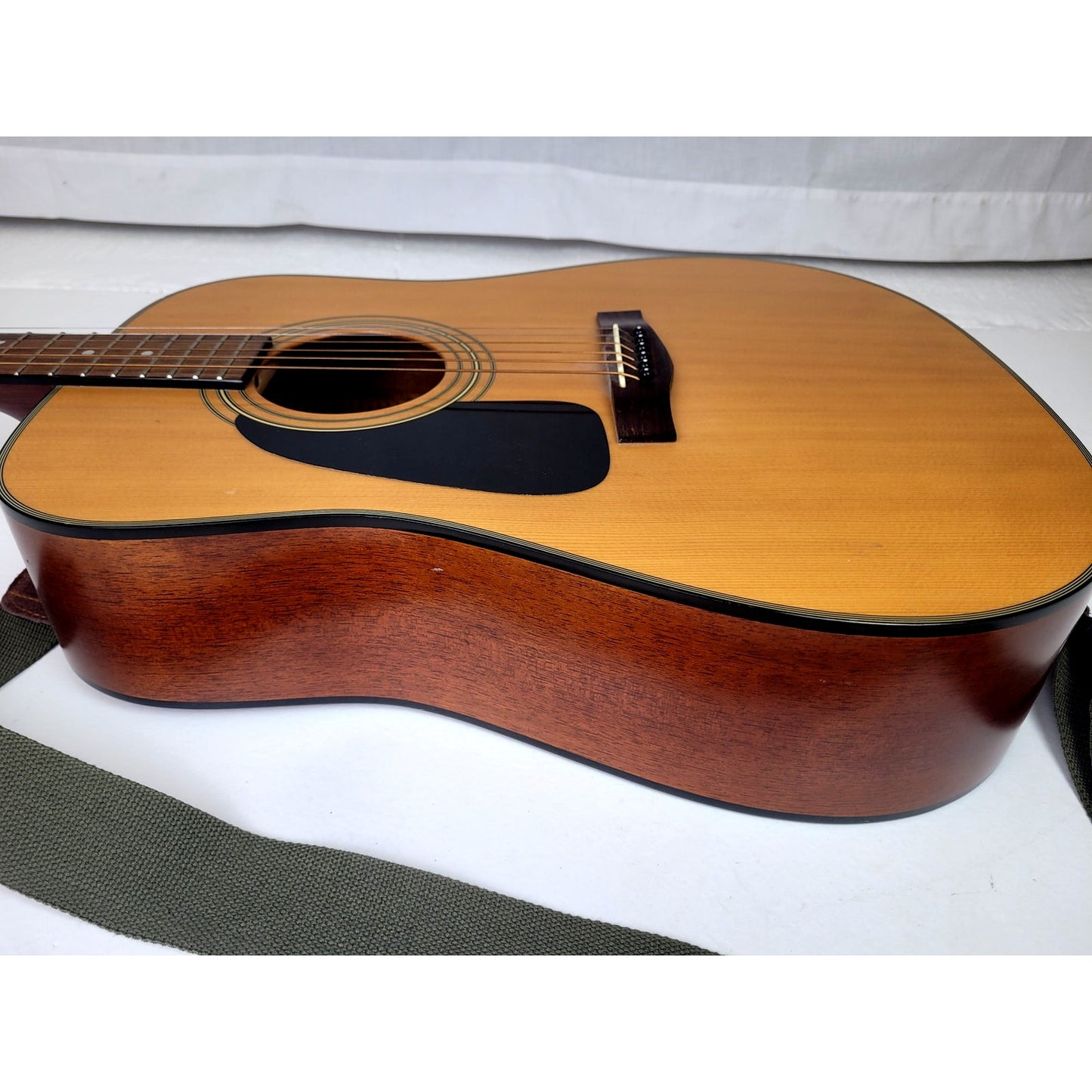 Fender DG-10LH NS Left-handed Acoustic Guitar w Case EUC