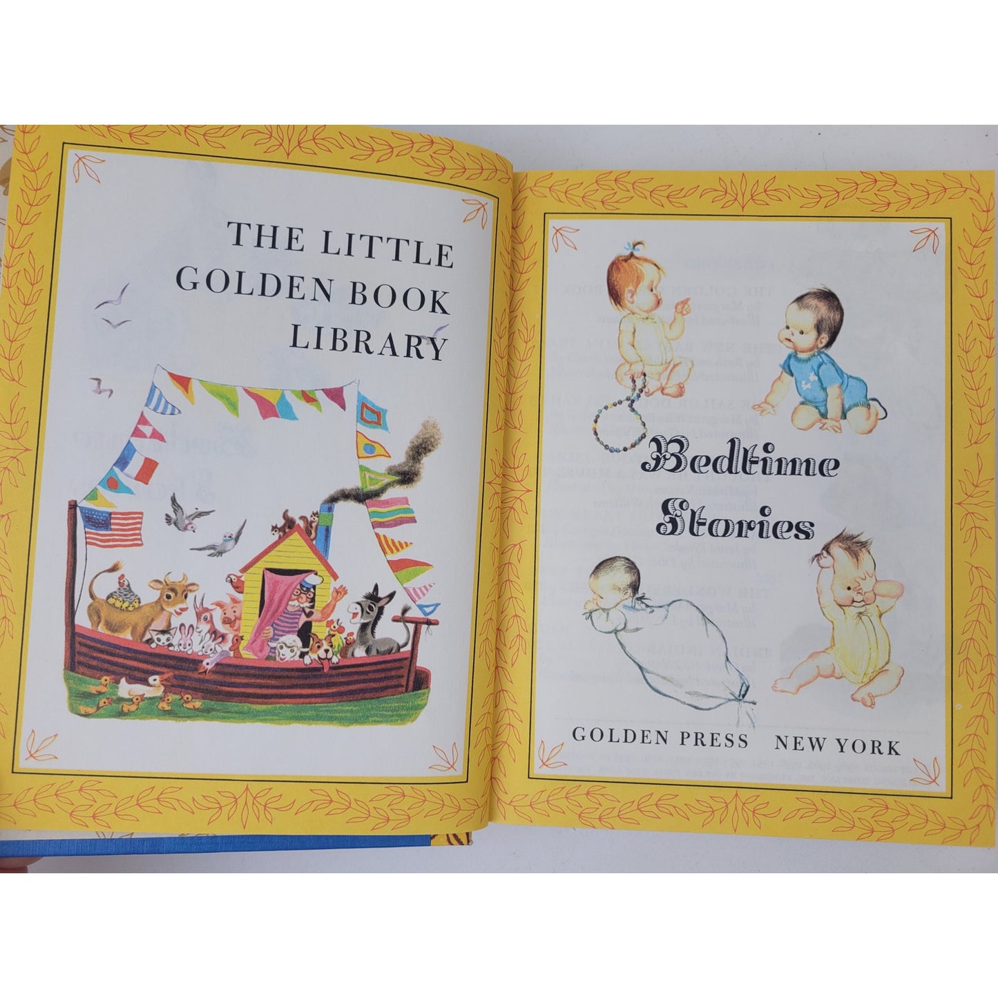 Vintage 1969 The Little Golden Book Library Hardcover Set
