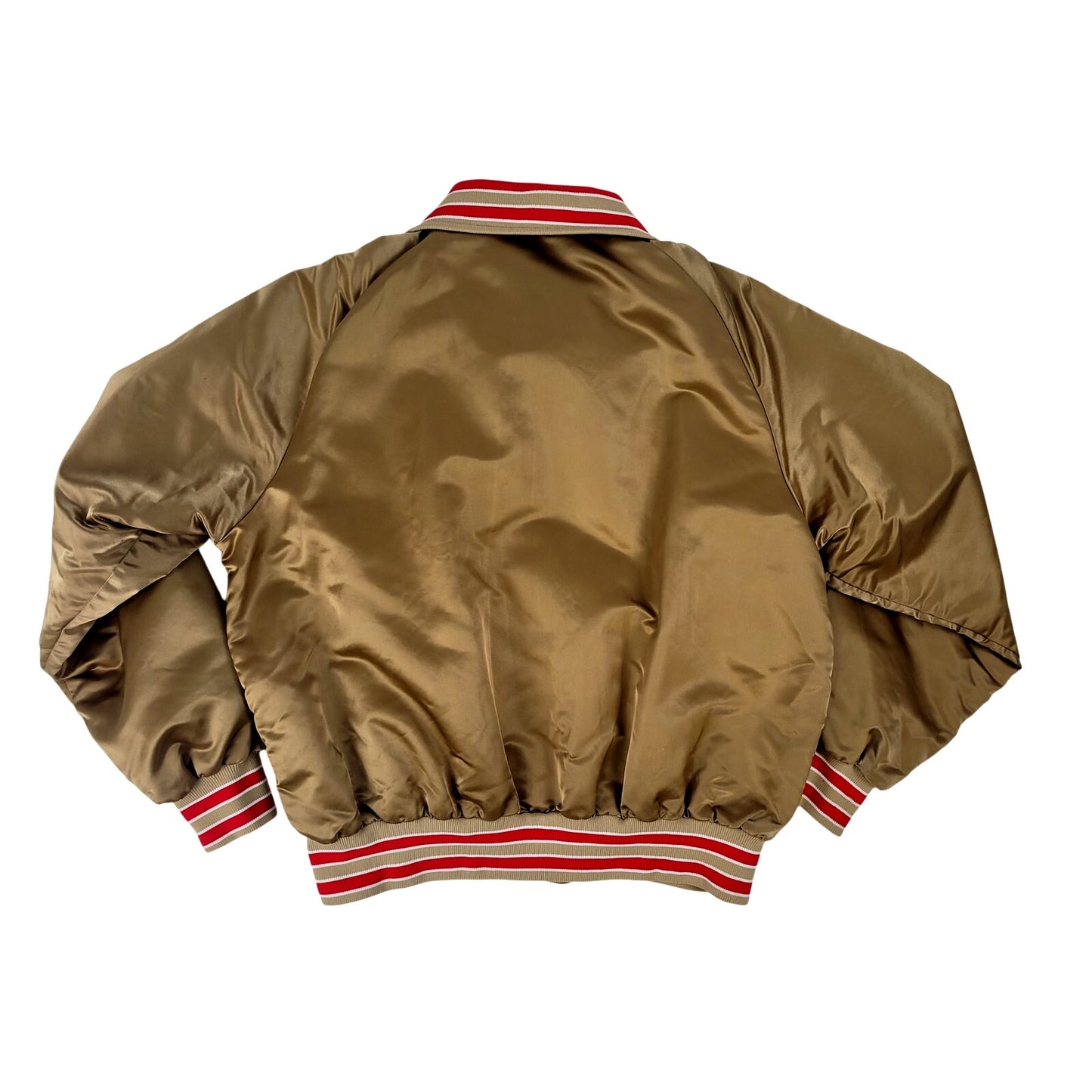 Vintage NFL San Francisco 49ers Stahl-Urban Satin Bomber Jacket Sz M/L