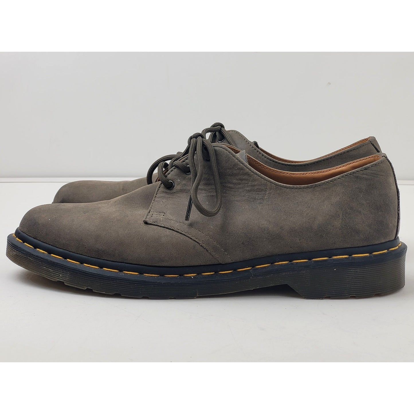 Dr. Martens The Original Brown Leather Oxford Shoes Men's US Sz 12
