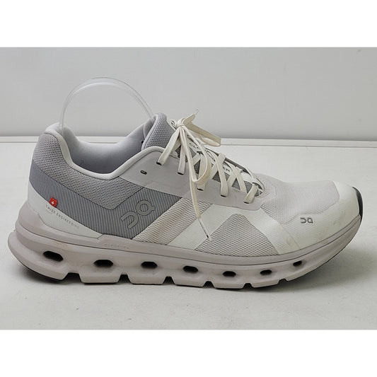 On Cloudrunner Running Sneakers Shoes White/Frost Colorway Women's Sz 10.5W