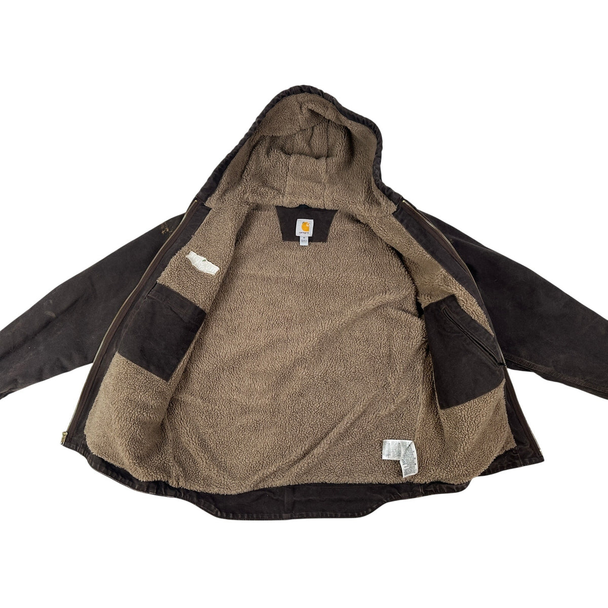 Vintage Carhartt Brown J141 DKB Lined Sierra Jacket Men's Sz M