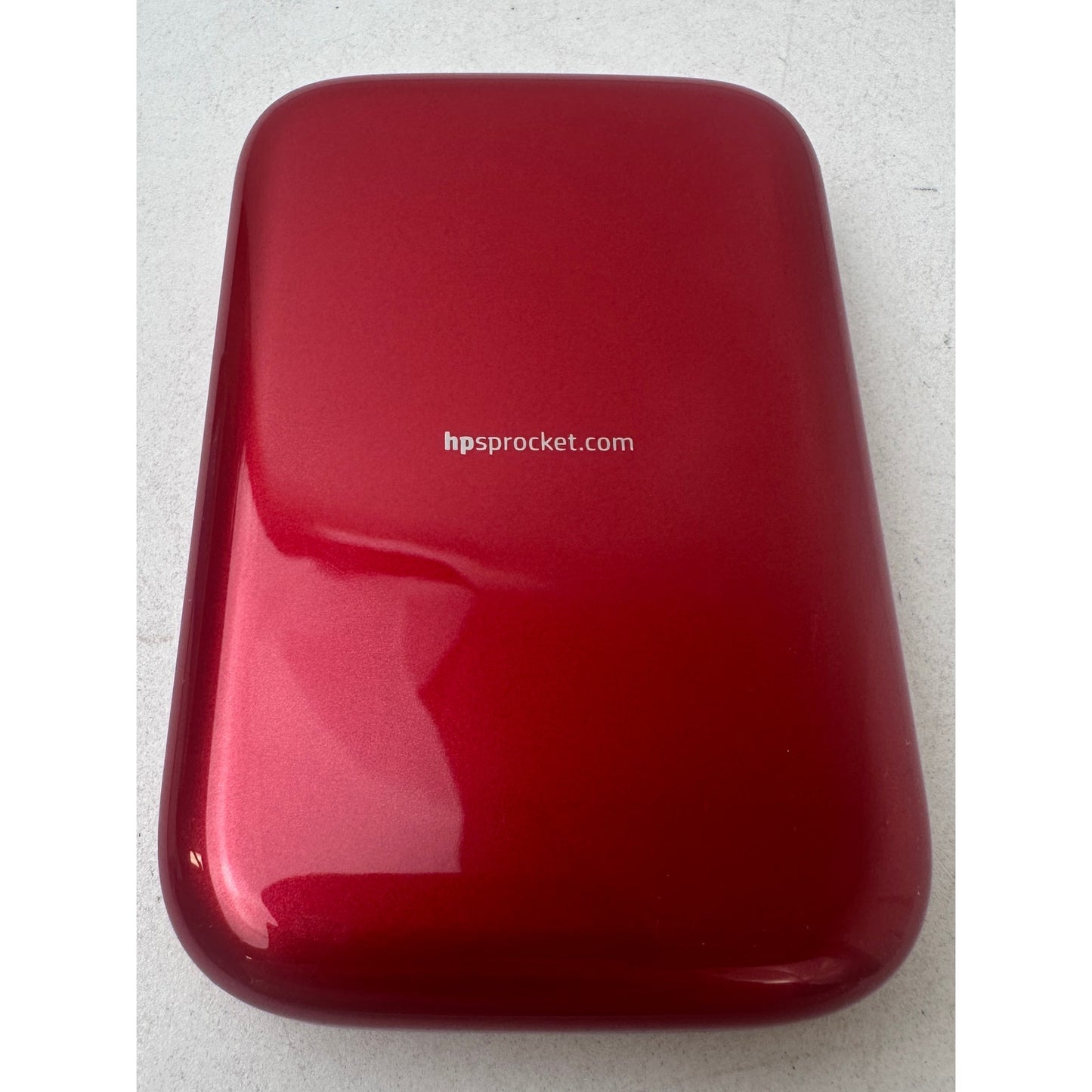 HP Sprocket Portable 2x3" Instant Photo Printer - Special Edition Red | Untested