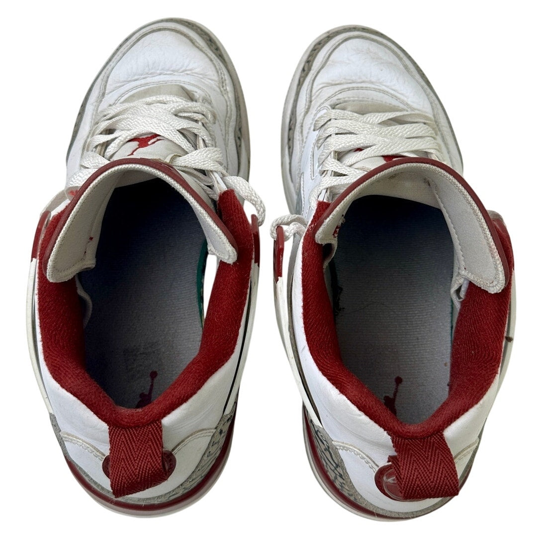 Nike Air Jordan Spizike Low ‘Team Red’ White Wolf Grey Men's Sz 9