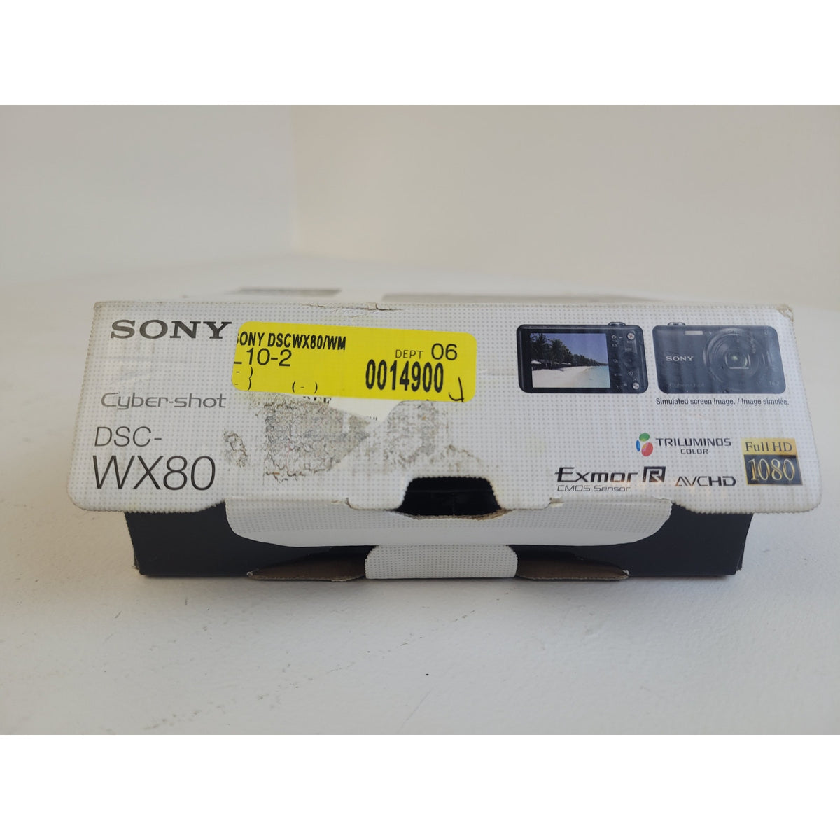Sony Cyber-Shot DSC-WX80 Digital Camera Kit w Power Adapter & Original Box