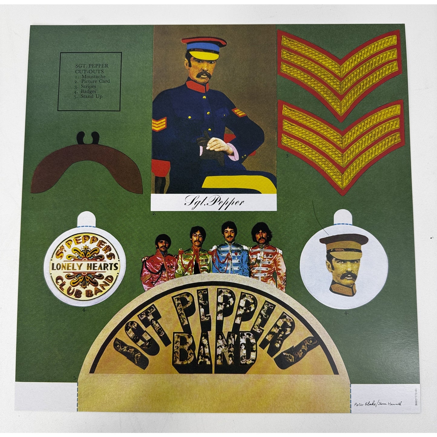 The Beatles – Sgt. Pepper's Lonely Hearts Club Band (2017 50th Anniversary 2xLP Vinyl, Half-Speed Mastered, NM)
