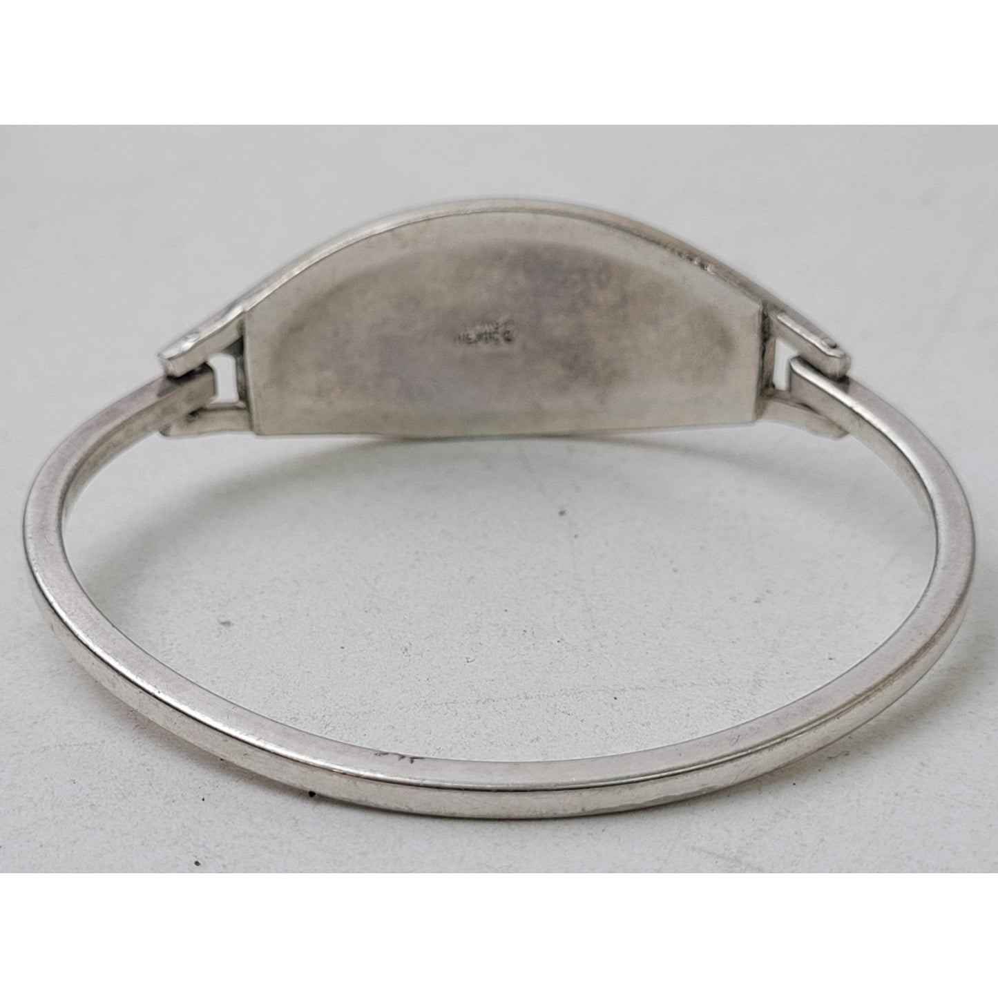 Sterling Silver Flower Design Abalone Shell Bracelet | 6 1/2" | Made in Mexico