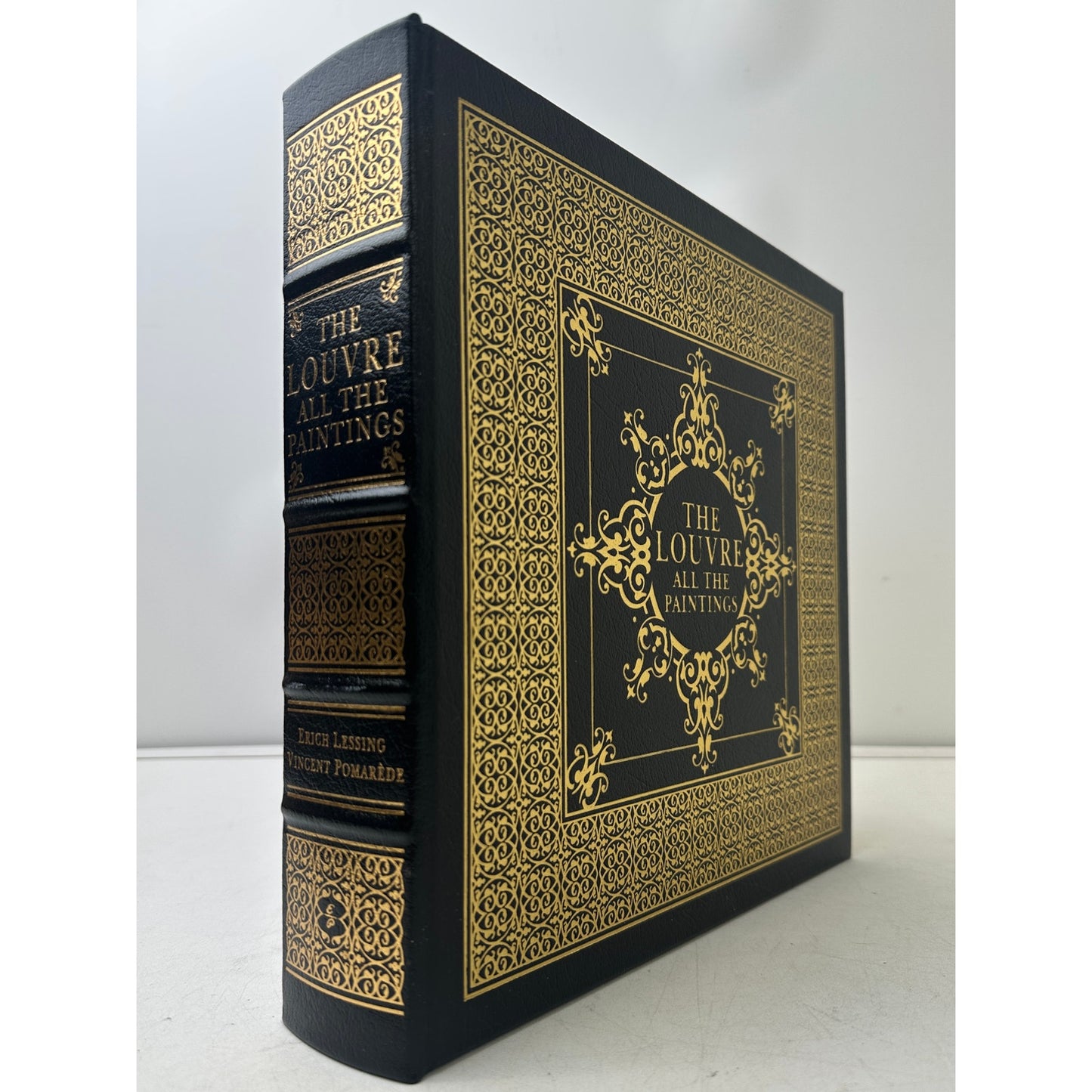 The Louvre: All The Paintings | Easton Press Leather Bound Edition