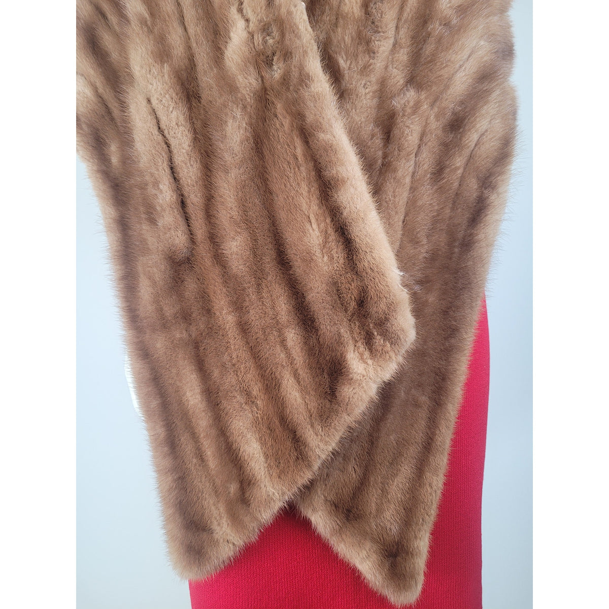 Vintage J.P. Allen Luxury Mink Fur Stole Wrap Evening Wear
