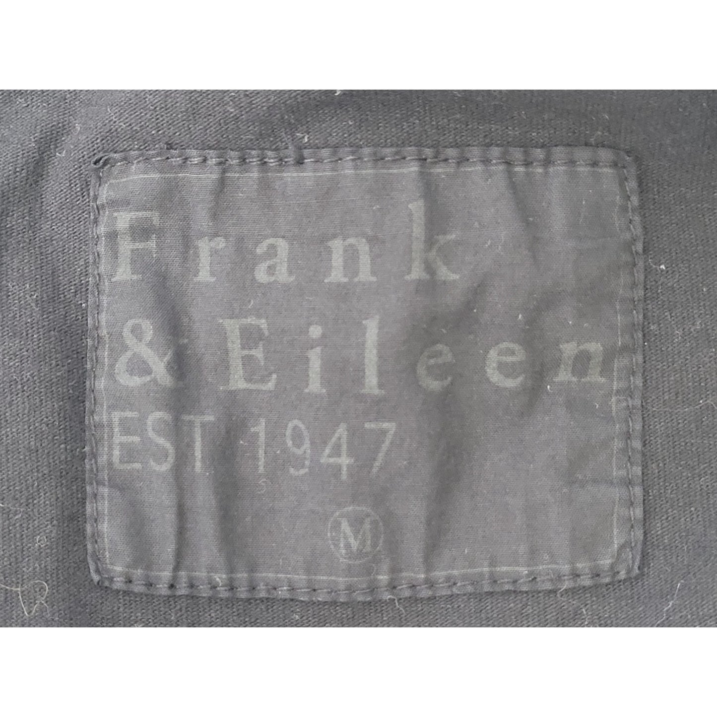Frank & Eileen Black Cotton Jersey Sleeveless Tank Jumpsuit Women's Sz M